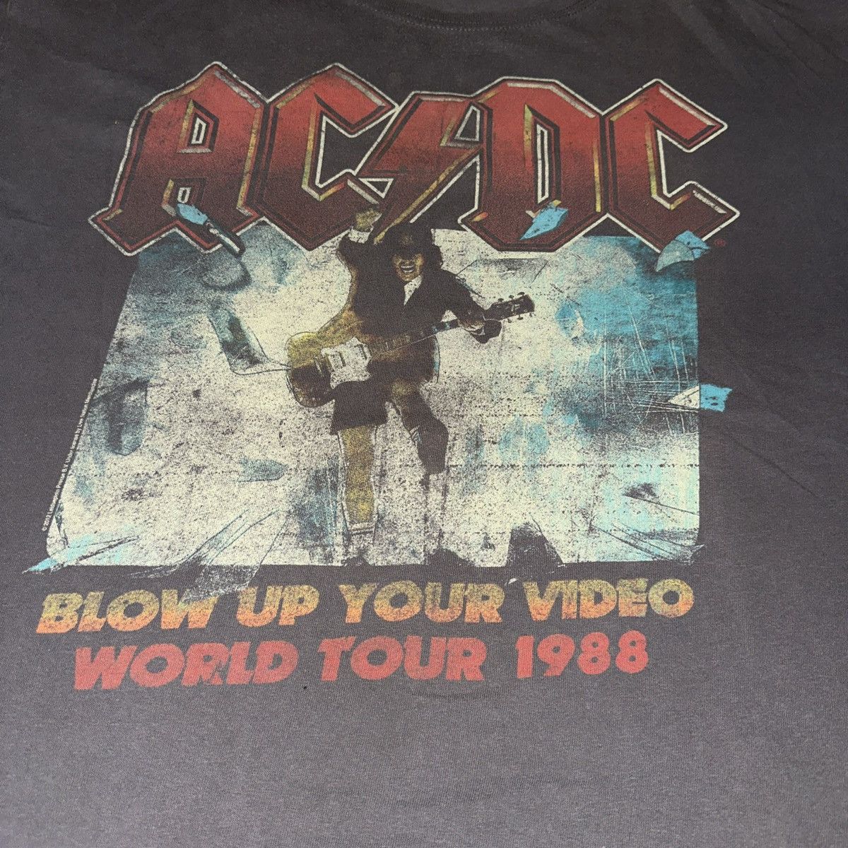 AC/DC AC/DC Blow Up Your Video World Tour 1988 Size 2XL Y2K Size US XXL / EU 58 / 5 - 2 Thumbnail