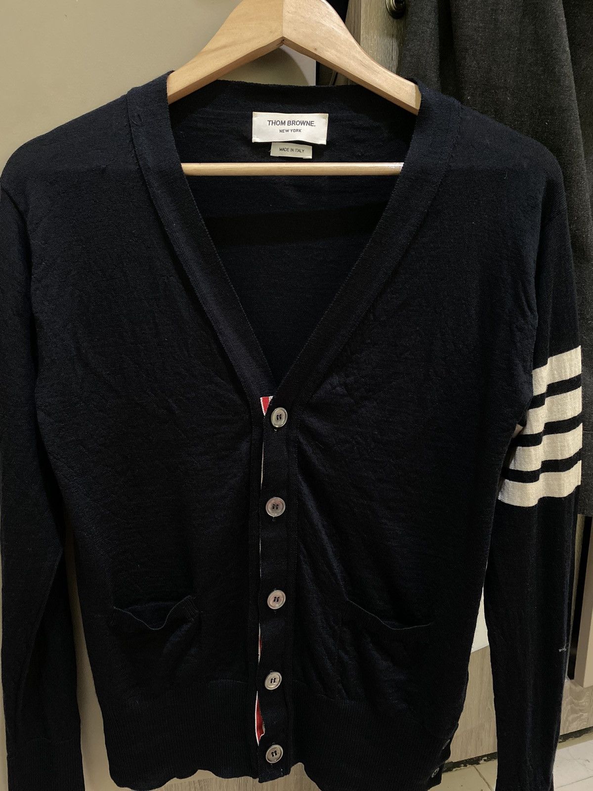 Designer × Thom Browne Thom browne v neck cardigan Size US M / EU 48-50 / 2 - 4 Thumbnail