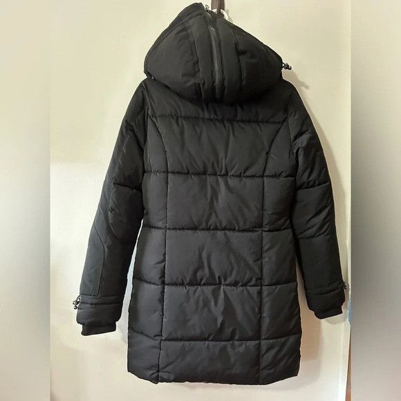 Kendall And Kylie Kendall + Kylie Black Simms Puffer Jacket Size S / US 4 / IT 40 - 3 Thumbnail