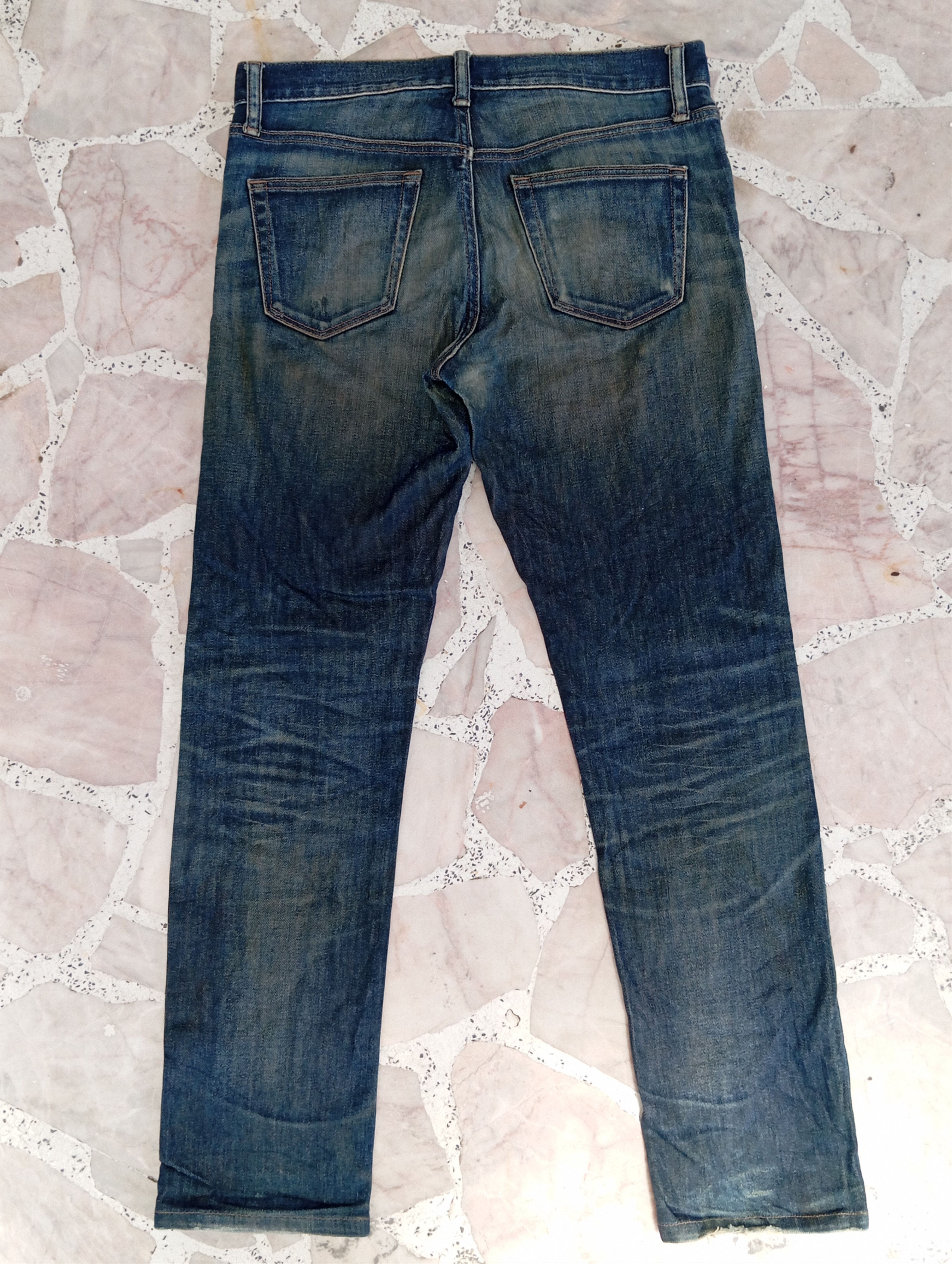 Japanese Brand × Uniqlo Uniqlo Denim Beautiful Colourway Size US 33 - 7 Thumbnail