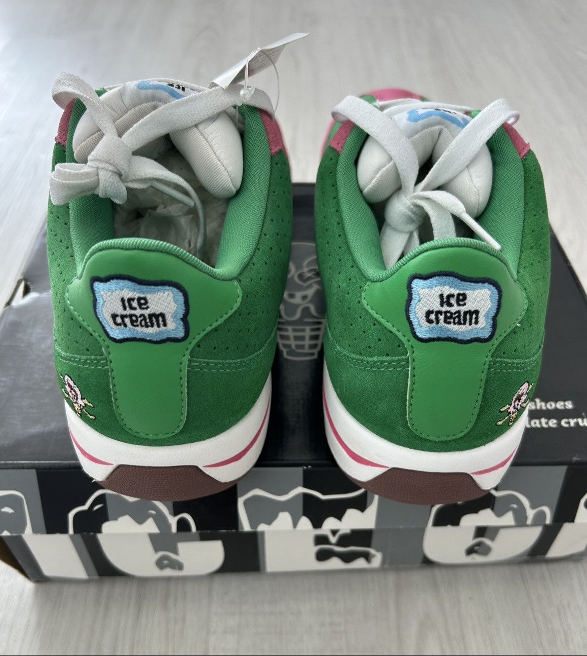 Icecream × Reebok VERY RARE OG 2006 REEBOK X BBC/ICE CREAM BOARDFLIP Size US 10.5 / EU 43-44 - 6 Thumbnail