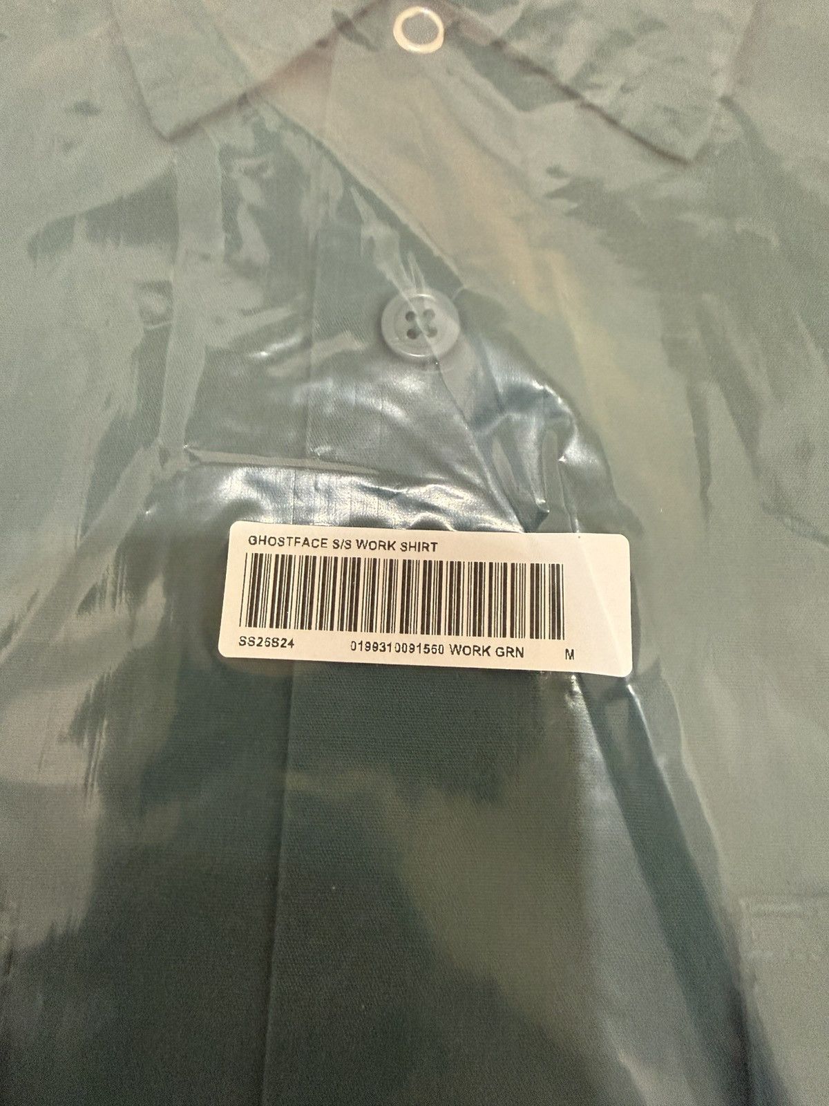 Supreme Supreme Ghostface S S 26 Work Shirt Size M Green Size US M / EU 48-50 / 2 - 3 Thumbnail