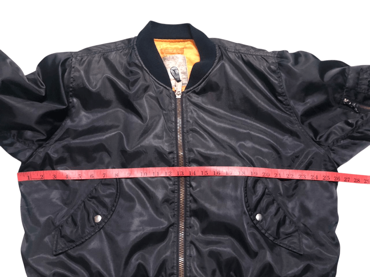 Japanese Brand Vintage Bomber Jacket MA-1 Boxy Sunfaded Faded Size US M / EU 48-50 / 2 - 13 Thumbnail