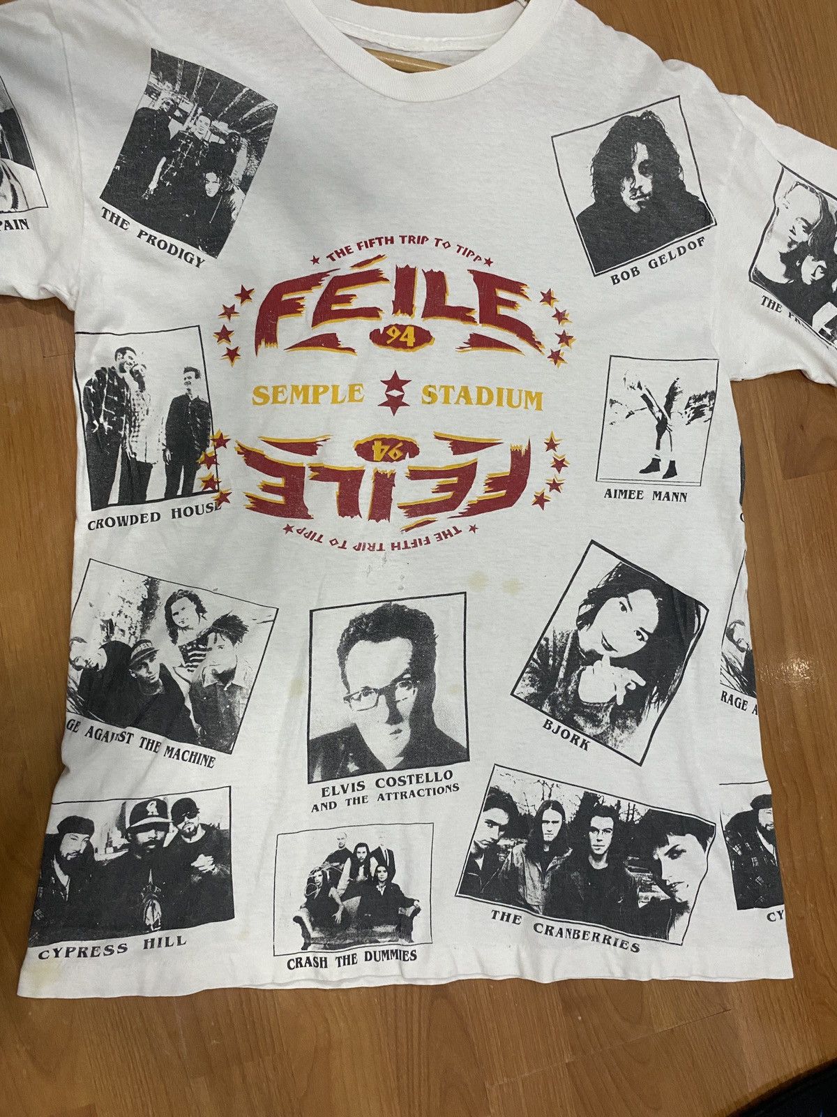 Vintage Feile Festival 1994 Band T-Shirt.