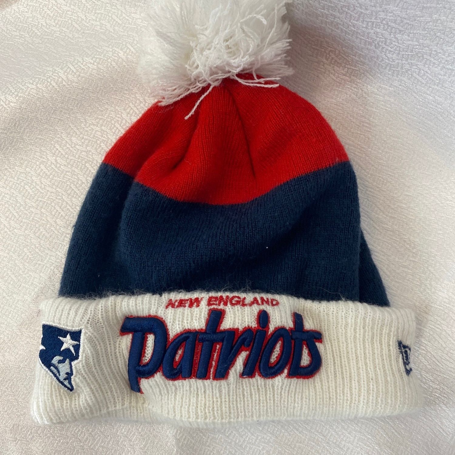 New Era New Era NFL New England Patriots pom pom ski cap One Size Size ONE SIZE - 1 Thumbnail