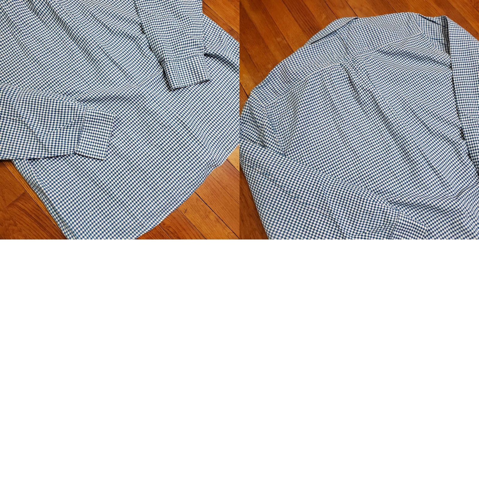 Tommy Bahama Tommy Bahama Shirt Mens 3XL Blue Check 100% Cotton Long Sleeve Button Front Size US XXL / EU 58 / 5 - 9 Thumbnail