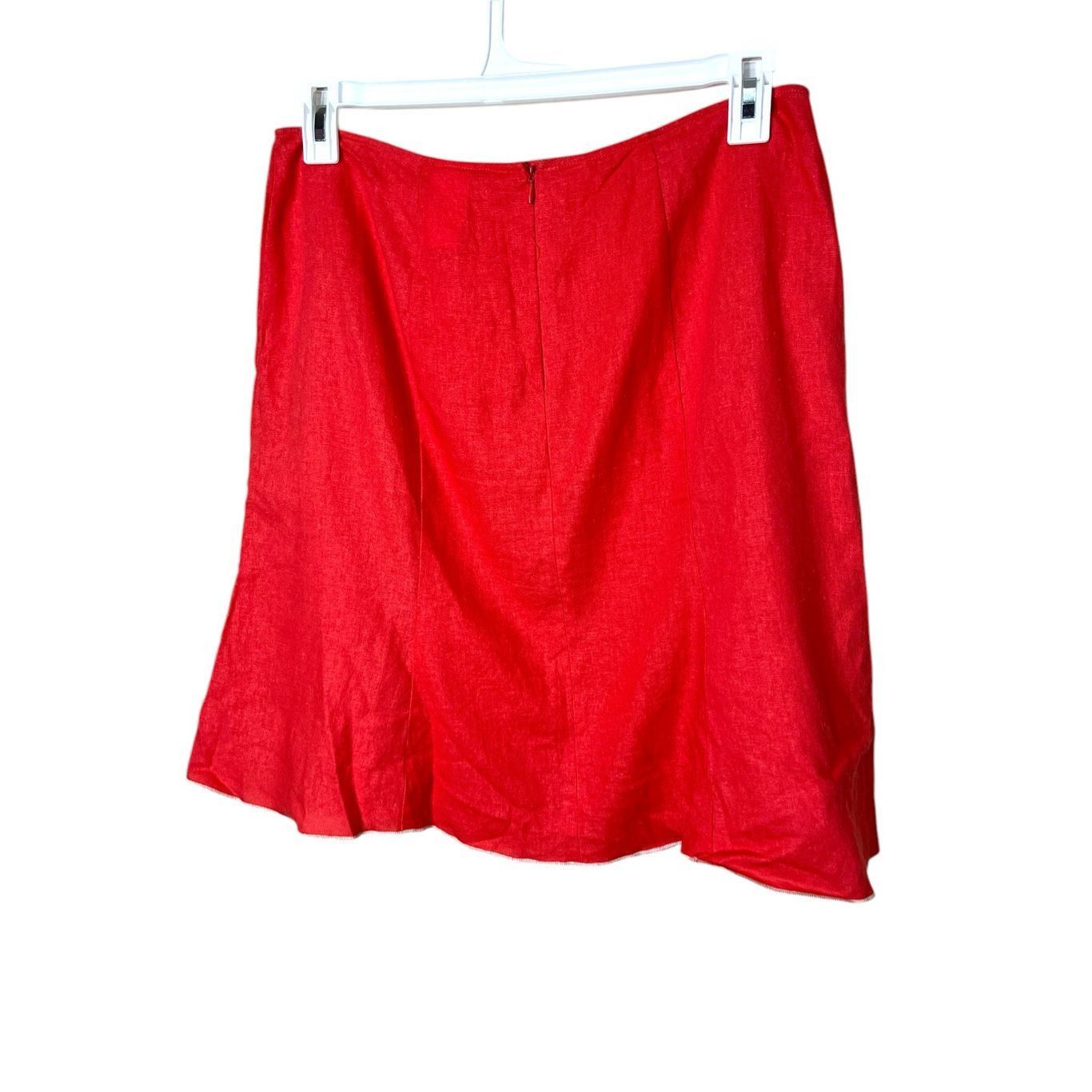 Other Heart Soul Y2K Embroidered Red Skirt Size 13 Size 34" / US 12 / IT 48 - 6 Thumbnail