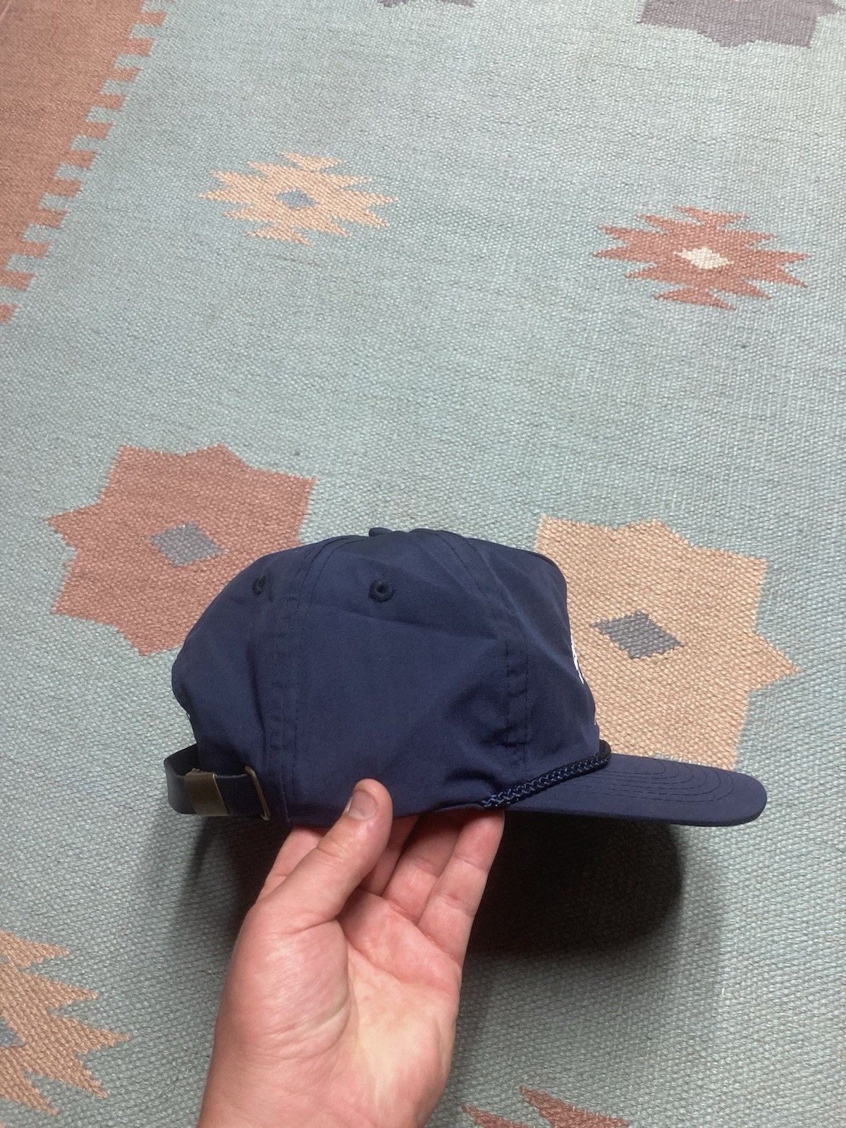 Vintage Vintage Strapback hat Sunnybrock Farm horse animal navy blue Size ONE SIZE - 7 Thumbnail