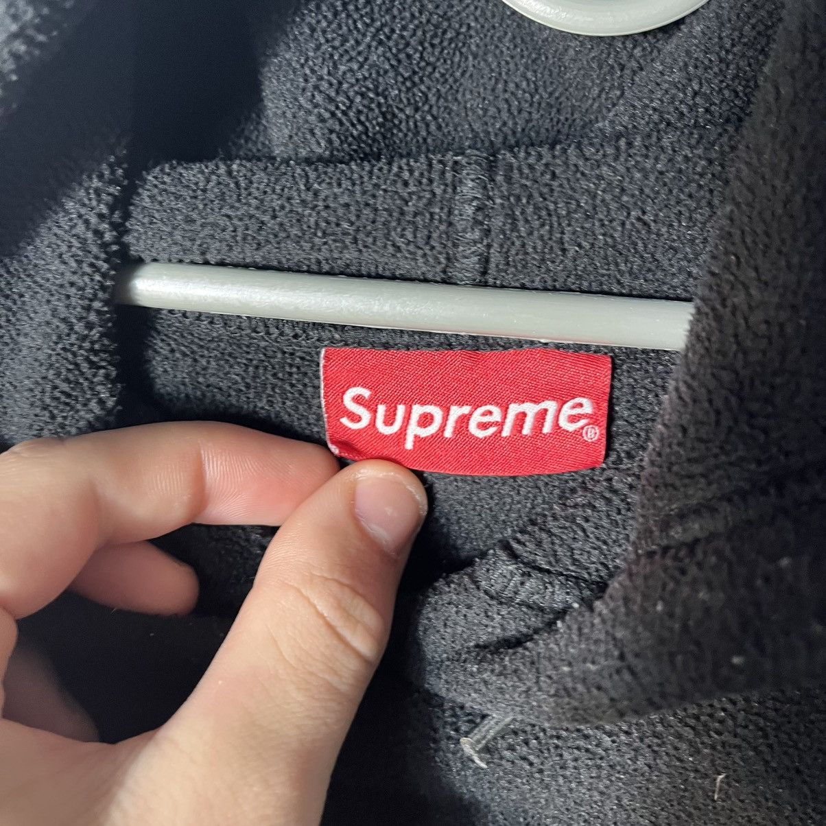 Supreme Supreme Polartec Fleece Hoodie Size US M / EU 48-50 / 2 - 9 Thumbnail