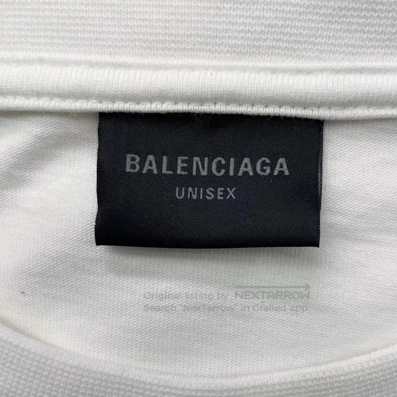 Balenciaga Balenciaga Logo Round Neck Tee. Size US S / EU 44-46 / 1 - 6 Thumbnail