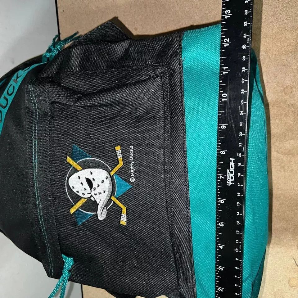 Other Vintage Anaheim Mighty Ducks Backpack Bag Nasco Embroidered Size ONE SIZE - 8 Thumbnail