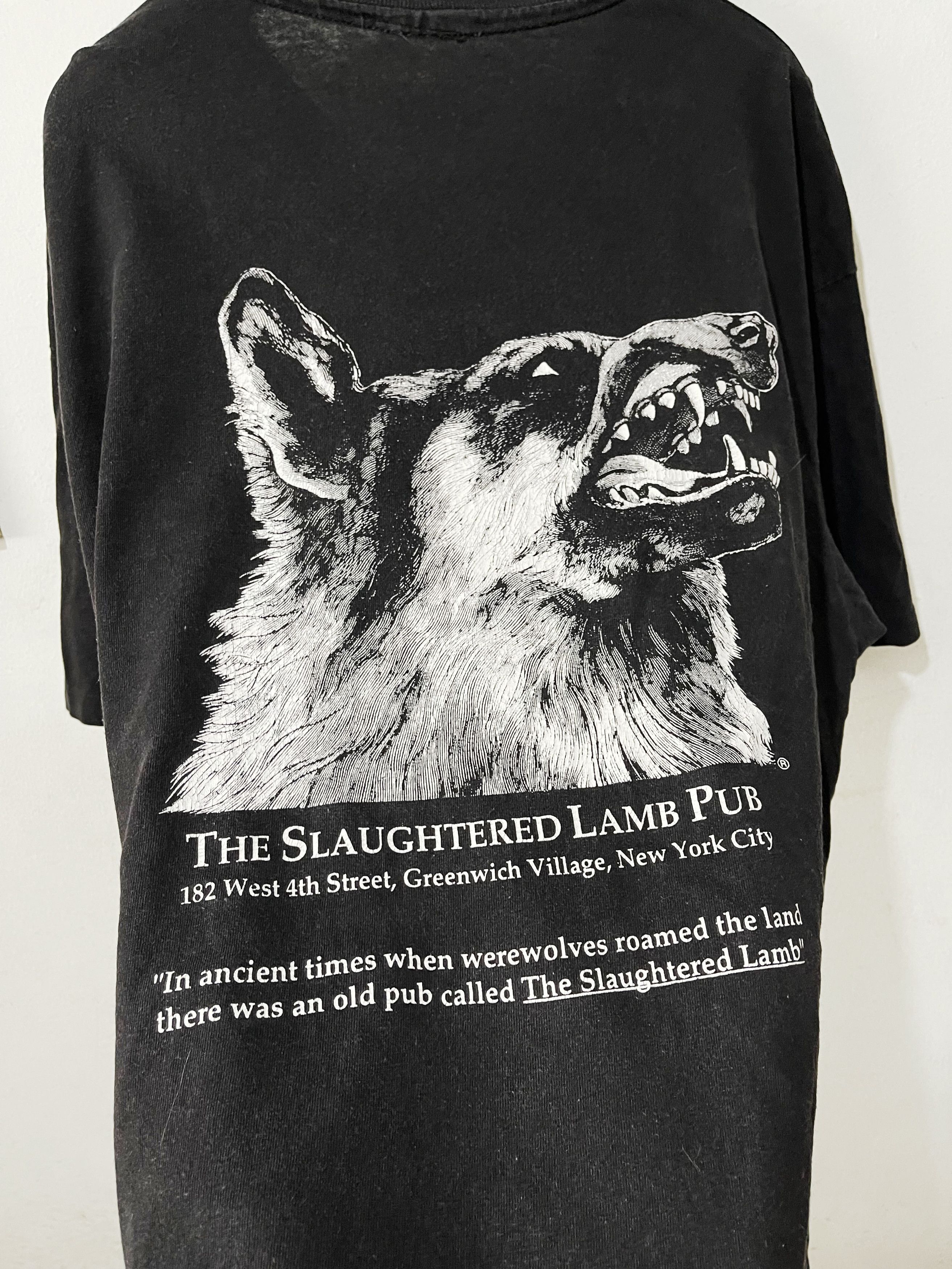 Vintage Vintage 90s The Slaughtered Lamb Pub Shirt Size US XL / EU 56 / 4 - 4 Thumbnail