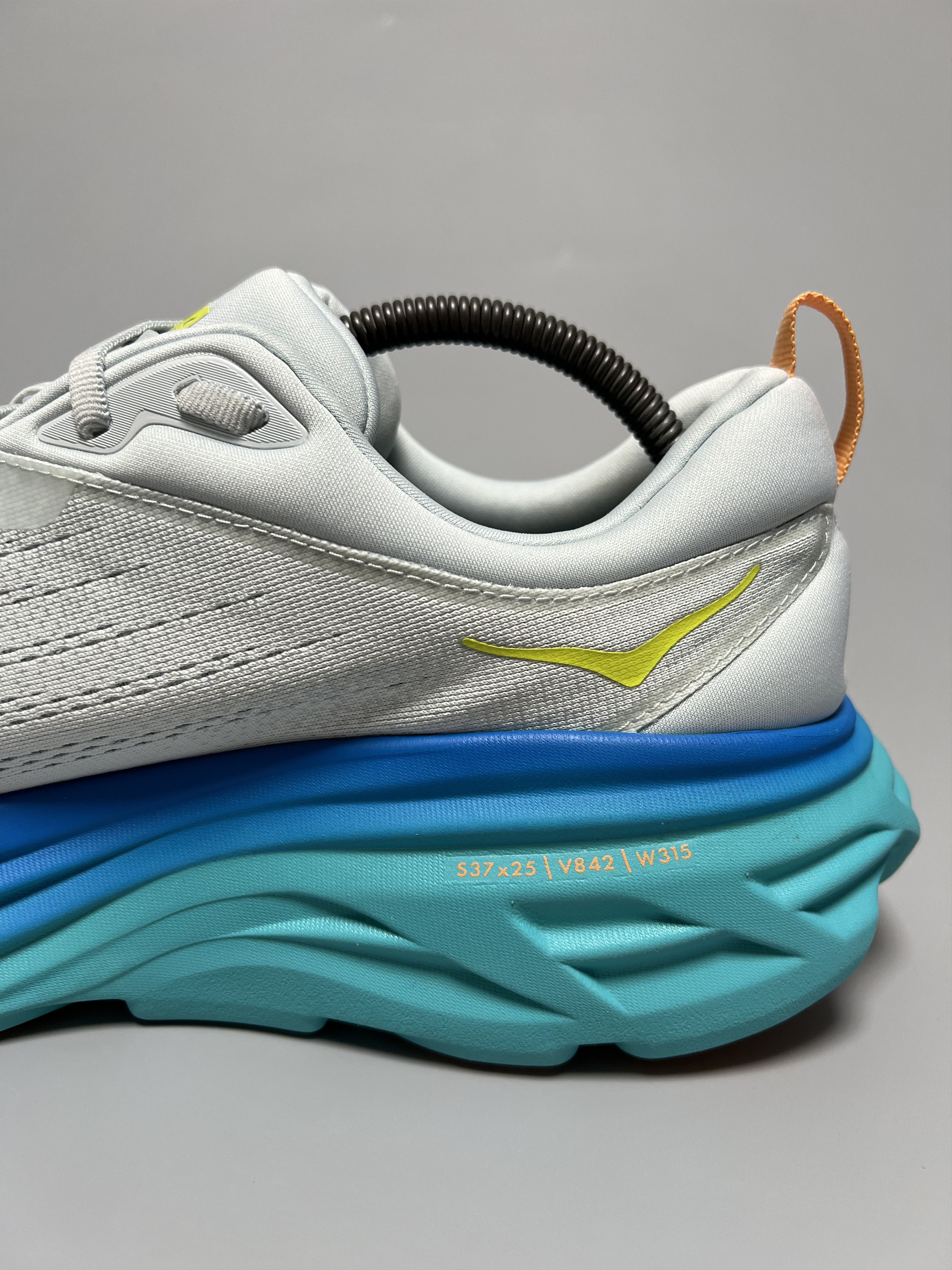 Hoka 12D Hoka One One Bondi 8 Men's Running Shoes Walking Gym Size US 12 / EU 45 - 11 Thumbnail