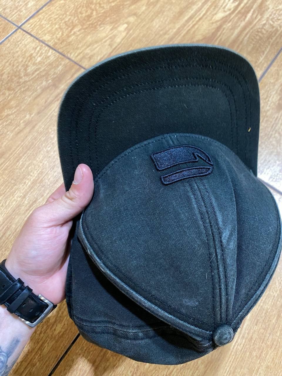 G-Star Hats Vintage black big logo Cap Y2K G-Star Raw streetwear Size ONE SIZE - 9 Thumbnail