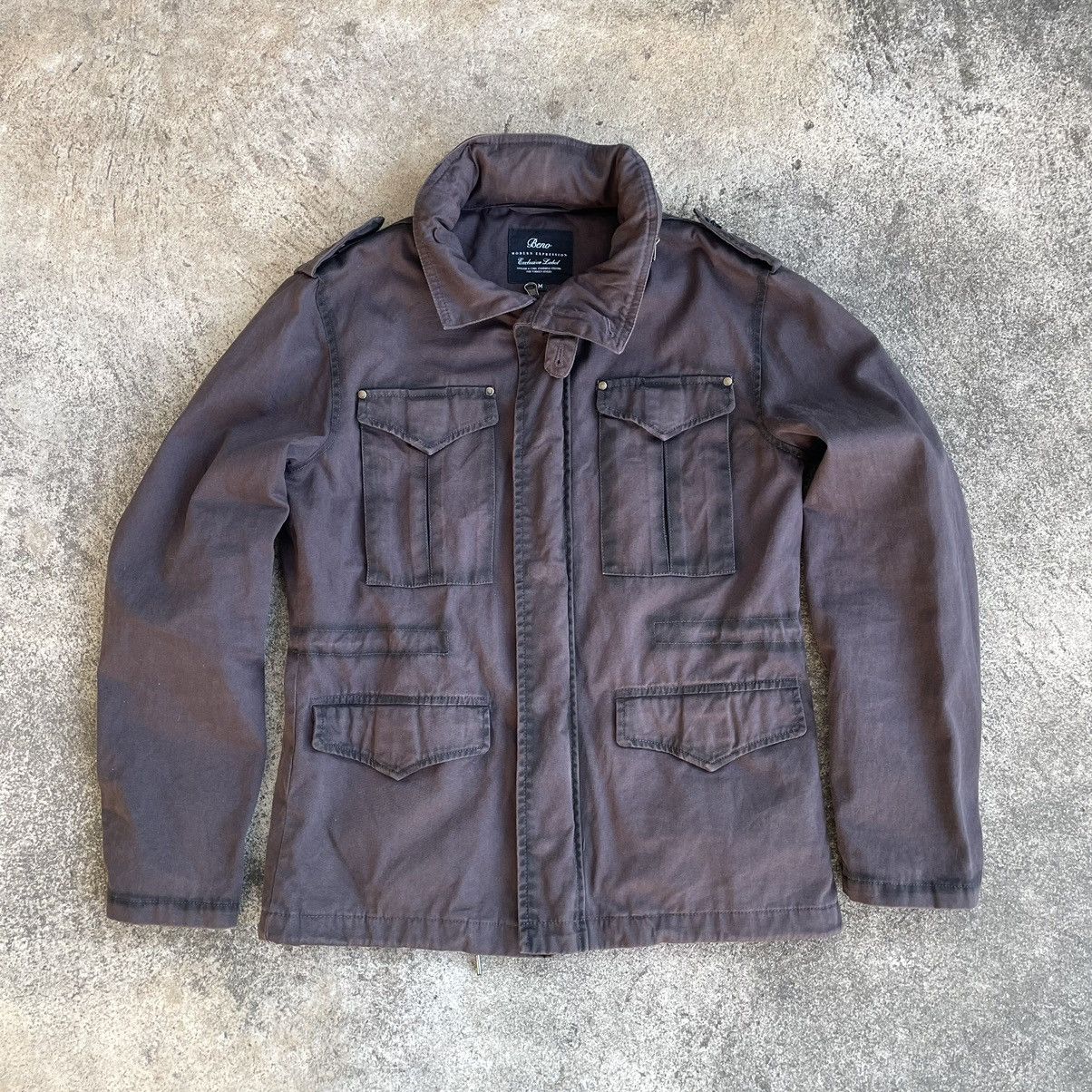 Hysteric Glamour × Japanese Brand × Le Grande Bleu (L.G.B.) Beno Bono Jacket Japan Multi zipper two layer Size US M / EU 48-50 / 2 - 3 Thumbnail