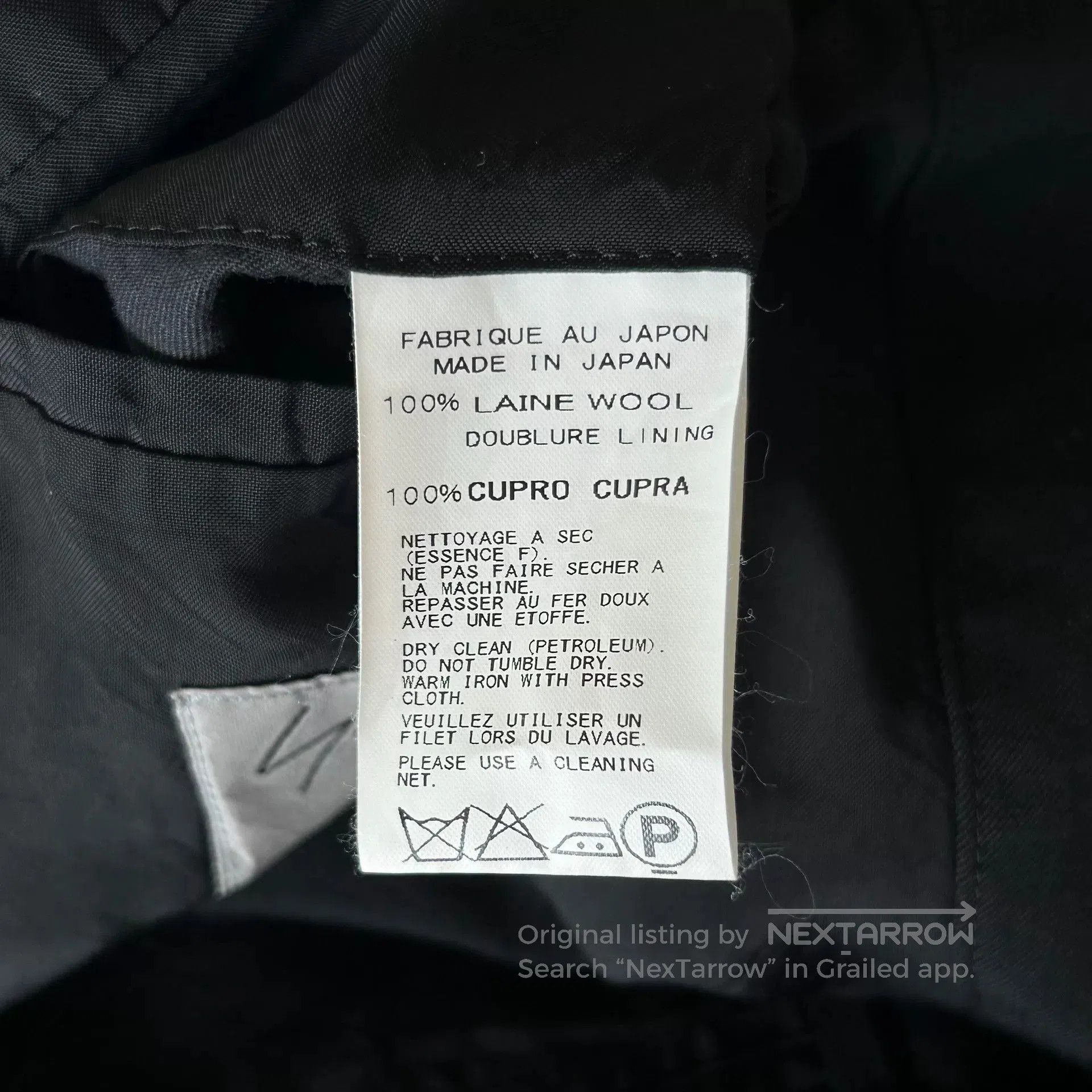 Yohji Yamamoto Yohji Yamamoto 14ss Rain Zipped Jacket. Size US L / EU 52-54 / 3 - 8 Thumbnail