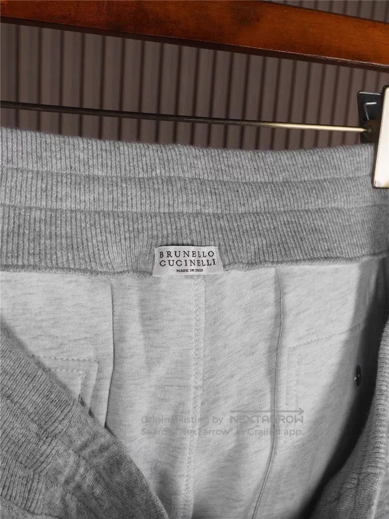 Brunello Cucinelli Brunello Cucinelli Cashmere Drawstring Sport Pants Size US 29 - 7 Thumbnail