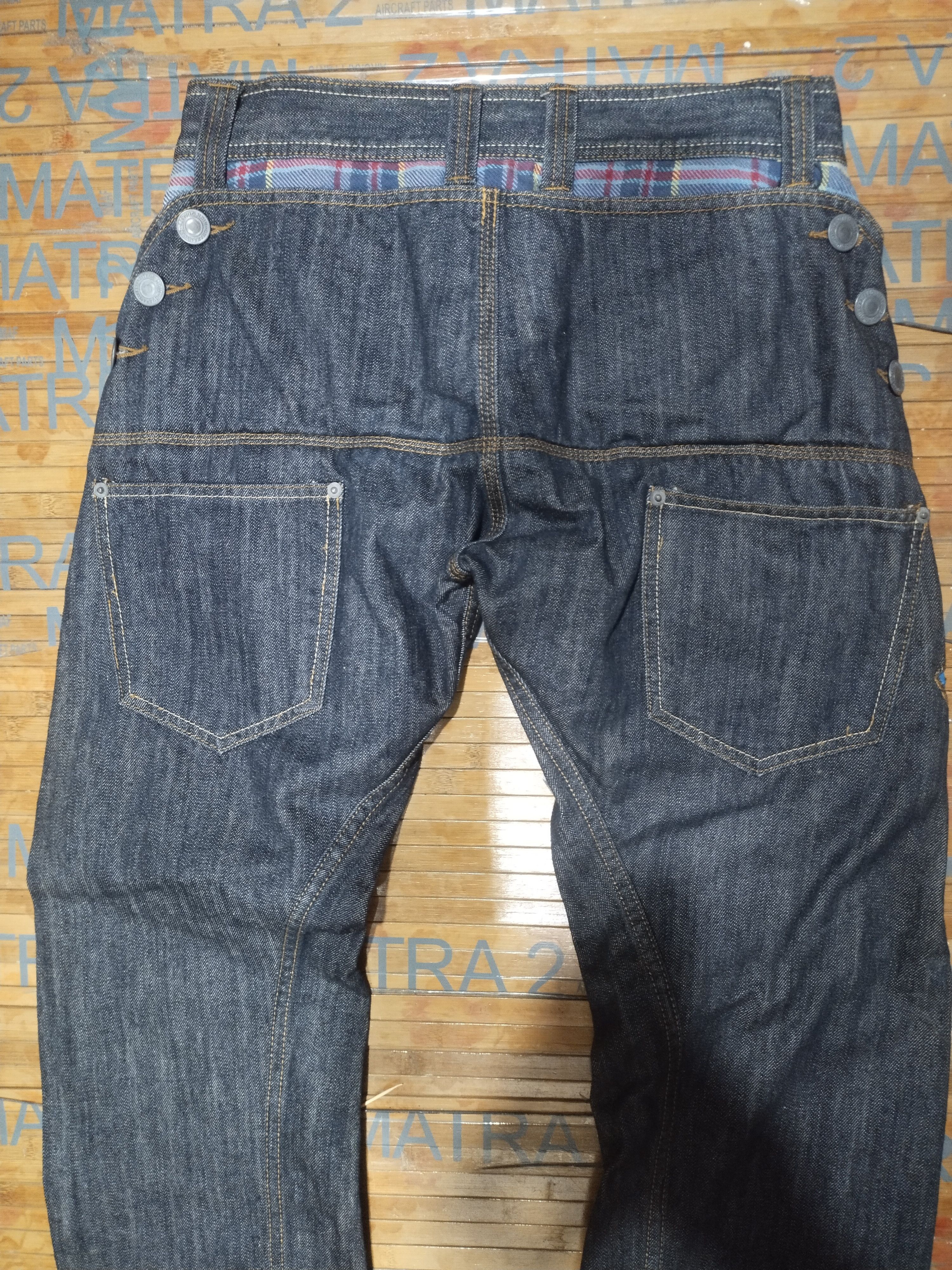 Vintage Vintage Jeans Dominate Handcrafted Sz 30" Size US 30 / EU 46 - 10 Thumbnail