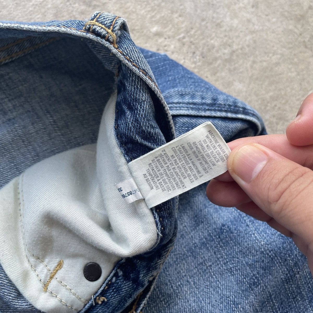 American Eagle Outfitters W38 Vintage American Eagle BAGGY Jeans Faded Denim Pants Size US 38 / EU 54 - 9 Thumbnail