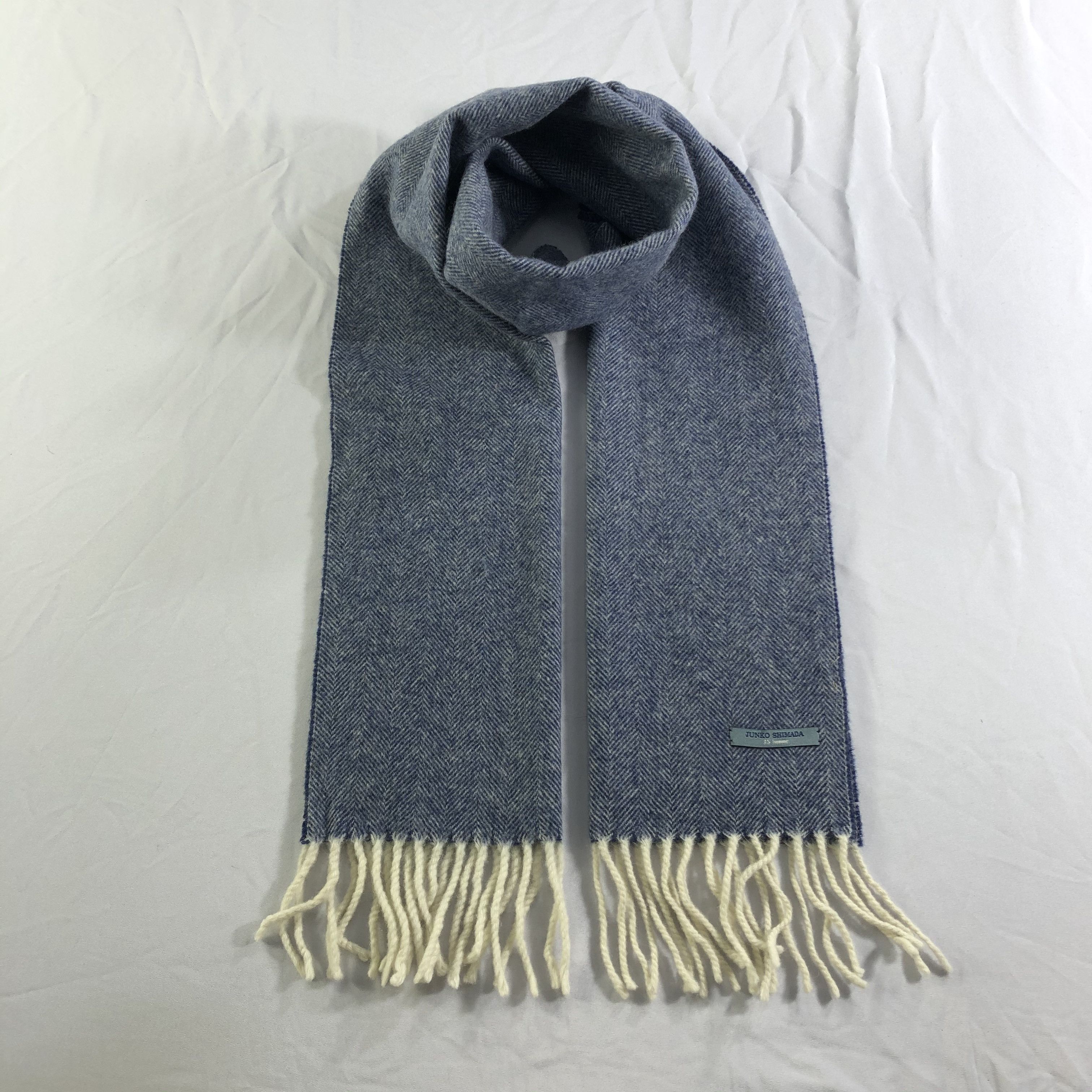 Junko Shimada Junko Shimada Wool Scarf Muffler Neckwear V2480 Size ONE SIZE - 1 Thumbnail