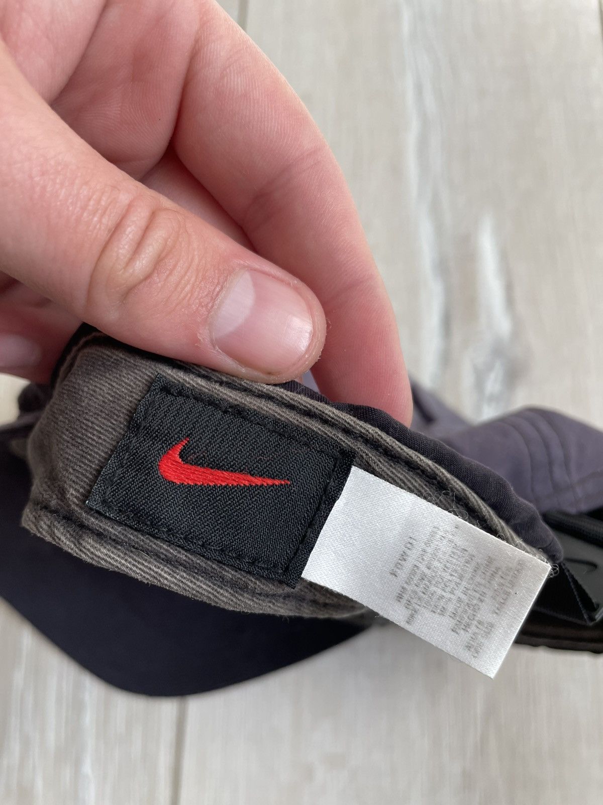 Nike × Vintage Vintage Nike Cap Hat Metal Logo Size ONE SIZE - 8 Thumbnail