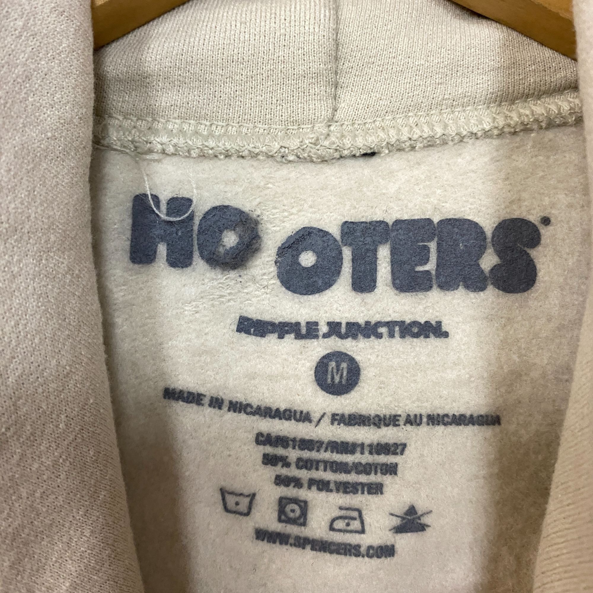 Ripple Junction Hooters Makes You Happy Dual-Sided Hoodie Medium Size US M / EU 48-50 / 2 - 5 Thumbnail