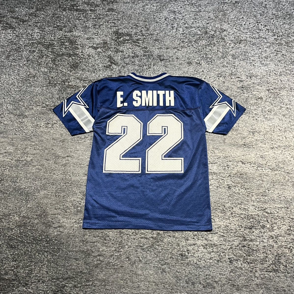 Logo Athletic VINTAGE 90s EMMITT SMITH #22 DALLAS COWBOYS JERSEY XS Size US XS / EU 42 / 0 - 2 Thumbnail