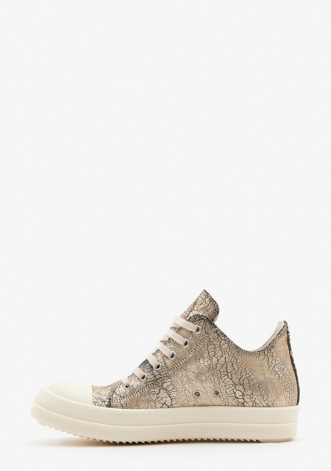 Rick Owens Drkshdw Last Size Rick Owens Drkshdw Cracked Effect Sneakers Size US 5 / IT 35 - 5 Thumbnail