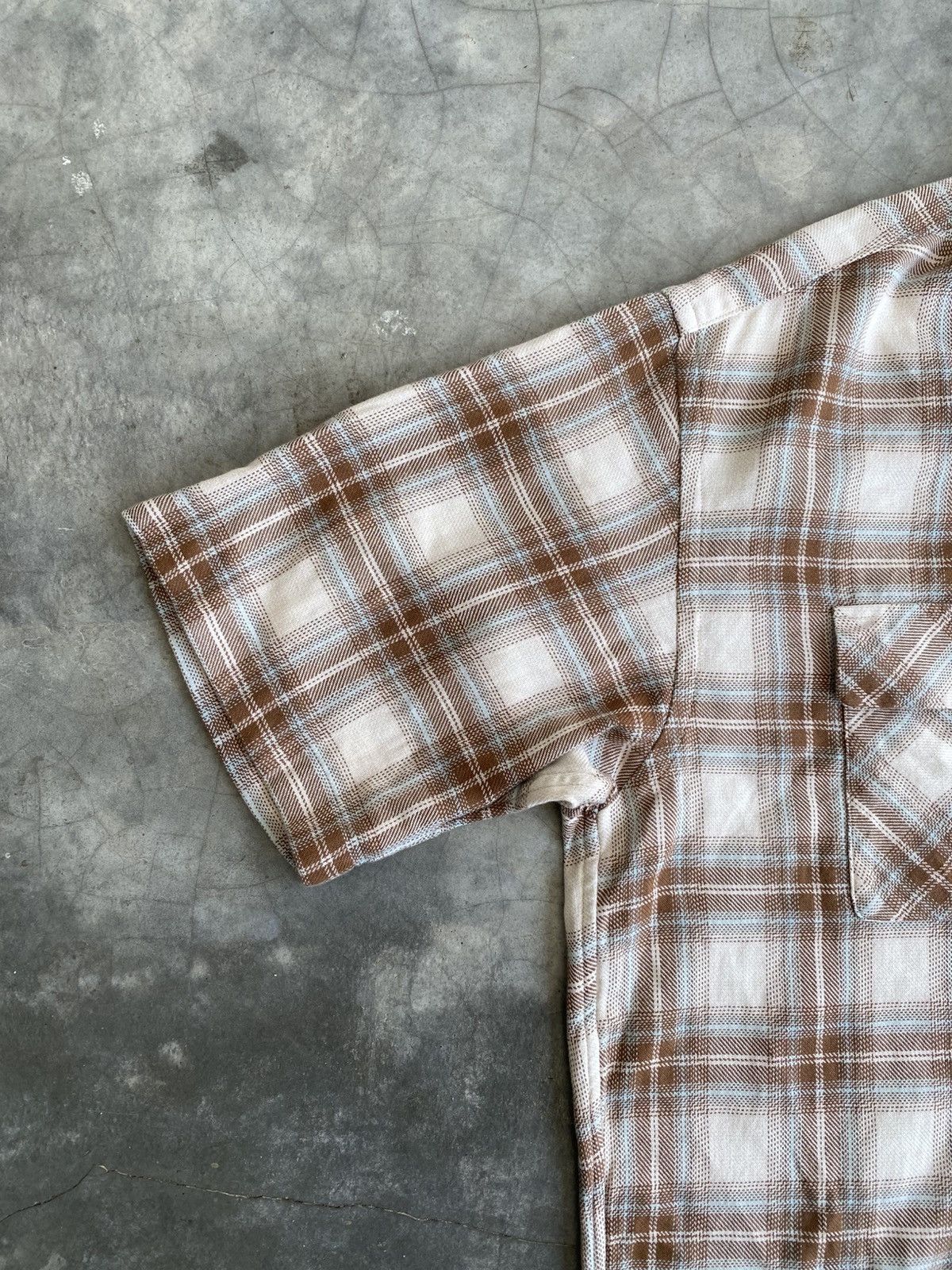 GU GU boxy shadow plaid shirts Size US M / EU 48-50 / 2 - 5 Thumbnail