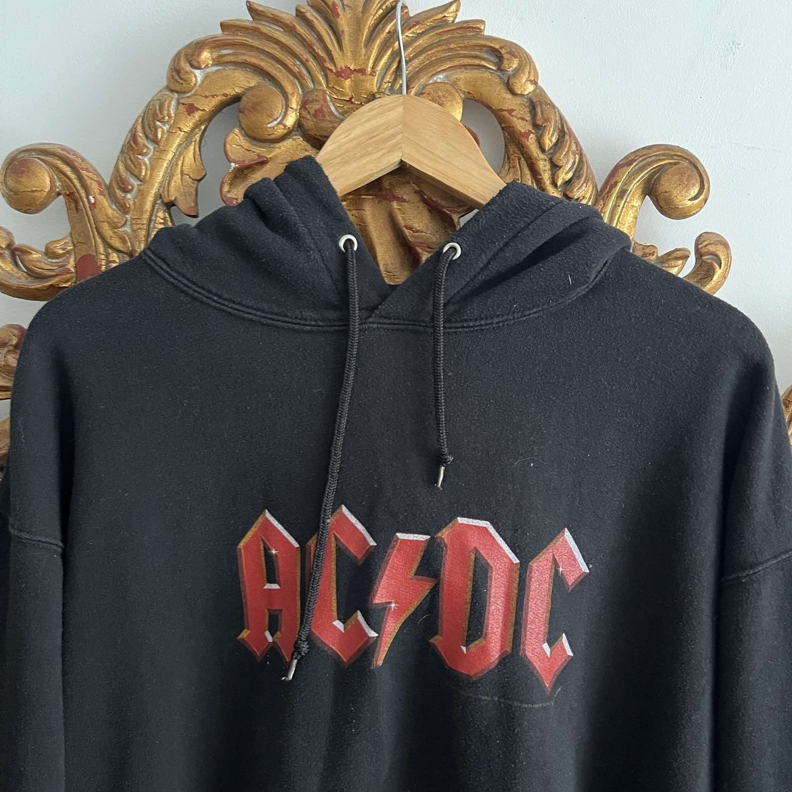 AC/DC × Band Tees × Vintage Vintage ACDC 2003 licensed hoodie Sz L Size US L / EU 52-54 / 3 - 4 Thumbnail