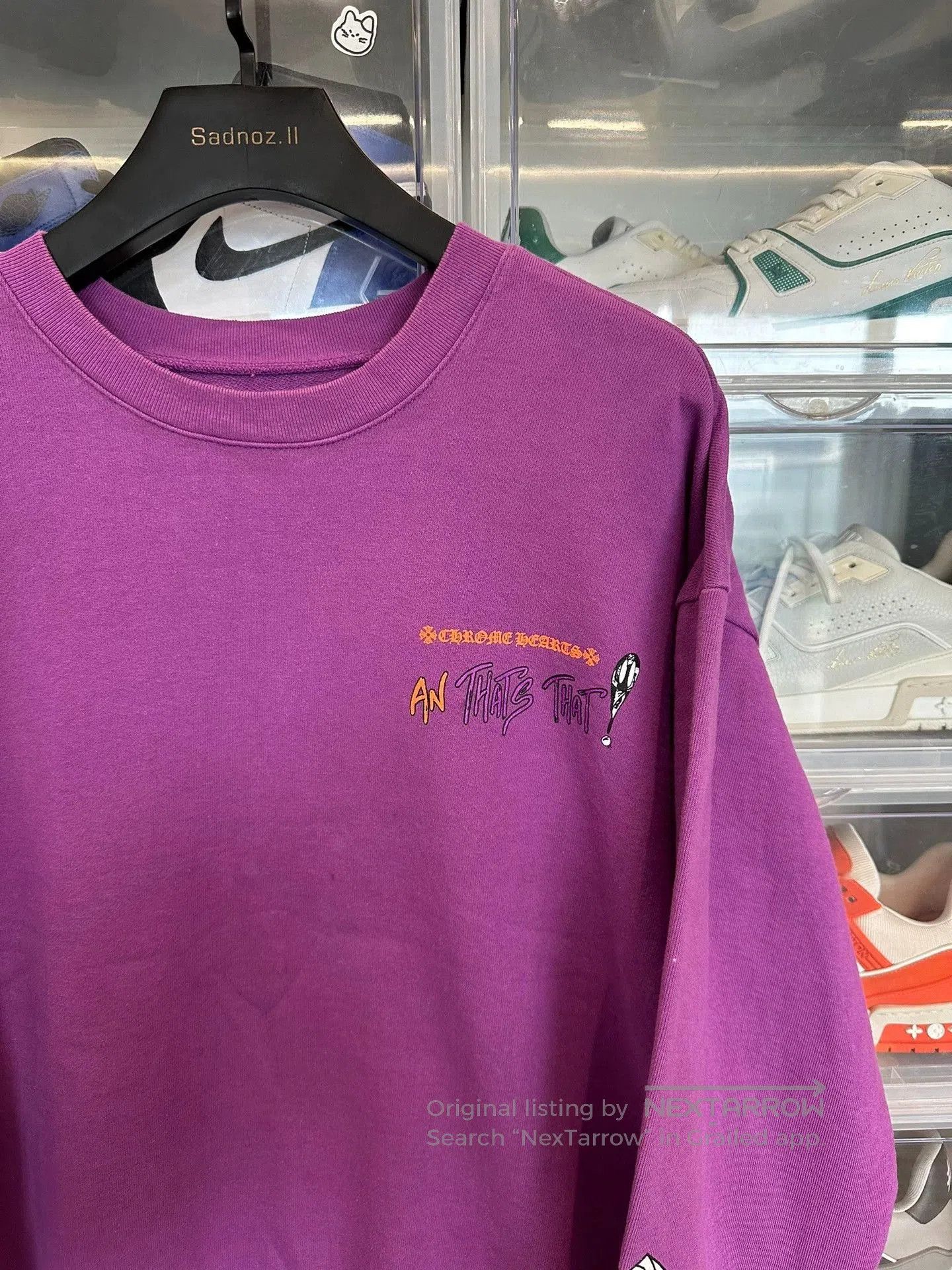Chrome Hearts chrome hearts mattyboy purple long sleeve sweatshirt. Size US L / EU 52-54 / 3 - 2 Thumbnail