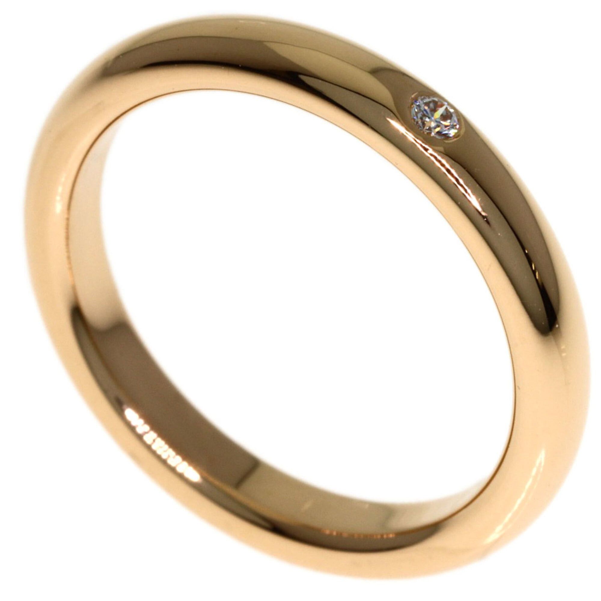 Tiffany & Co. Tiffany & Co. 1P Diamond Wedding Ring, 18K Pink Gold, Women's. Size ONE SIZE - 1 Thumbnail