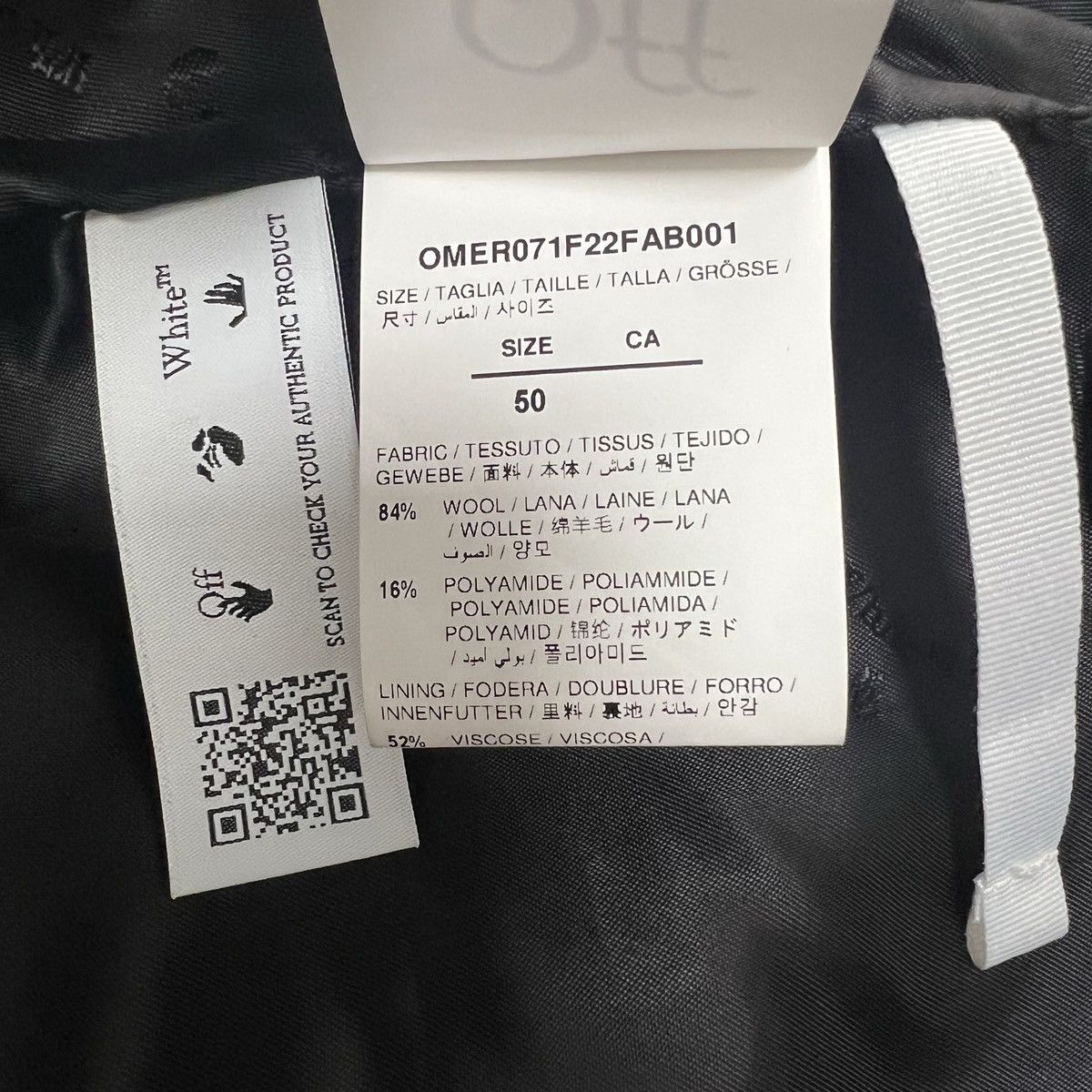 Off-White OFF-WHITE FW22 GRAPHIC PRINTED COAT Size US M / EU 48-50 / 2 - 6 Thumbnail