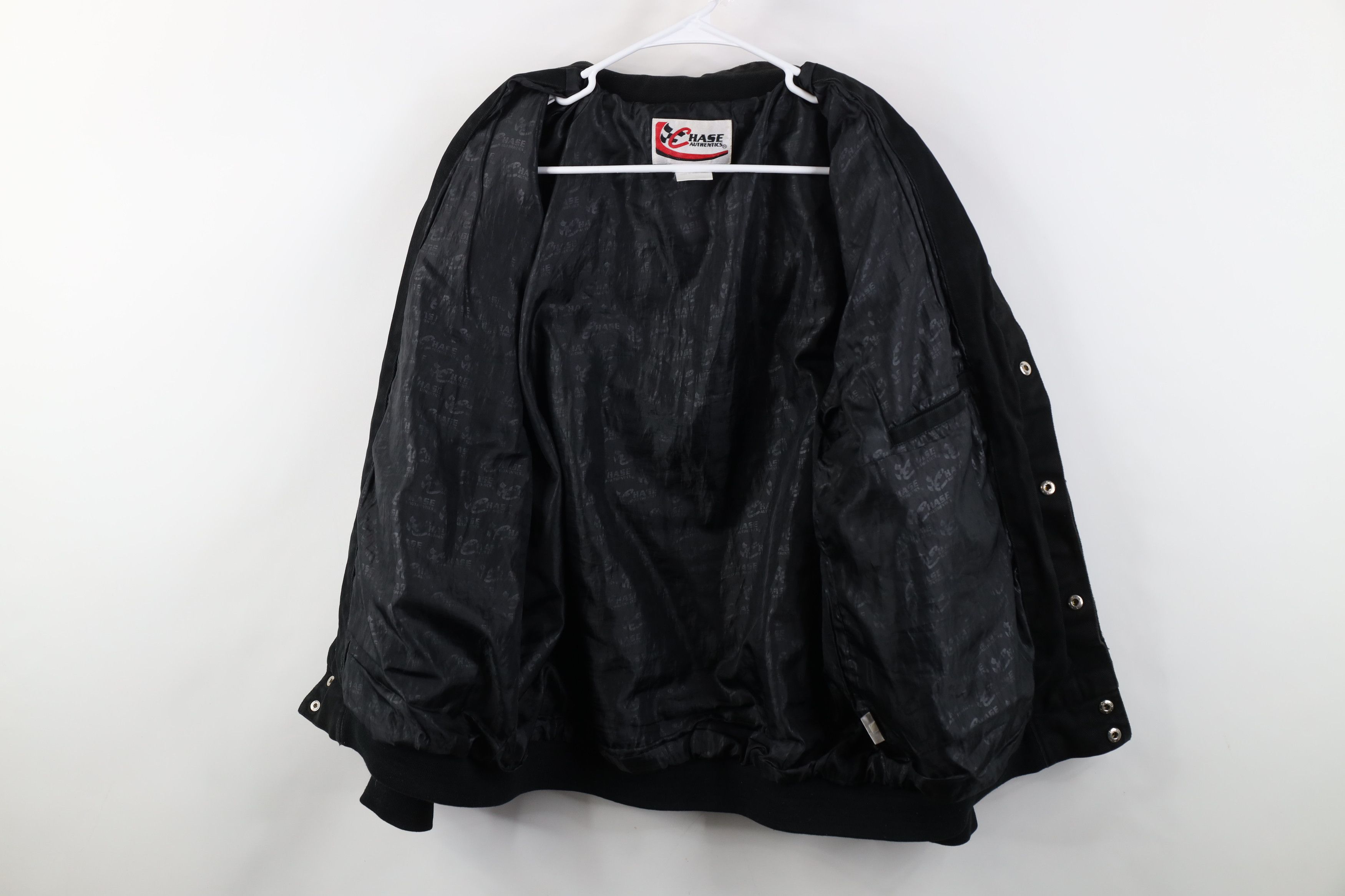 Vintage Vintage 90s Y2K NASCAR Gordon Fire Flames Pit Crew Jacket Size US L / EU 52-54 / 3 - 11 Thumbnail