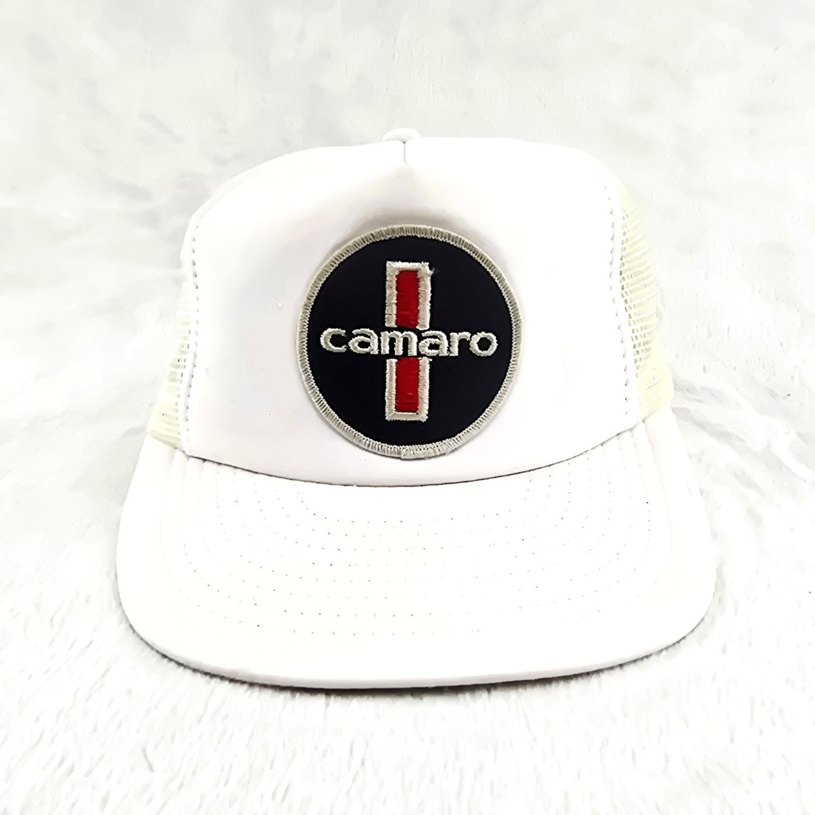 Other Vintage Camaro Chevy White Patch Snapback Trucker Hat Size ONE SIZE - 1 Thumbnail