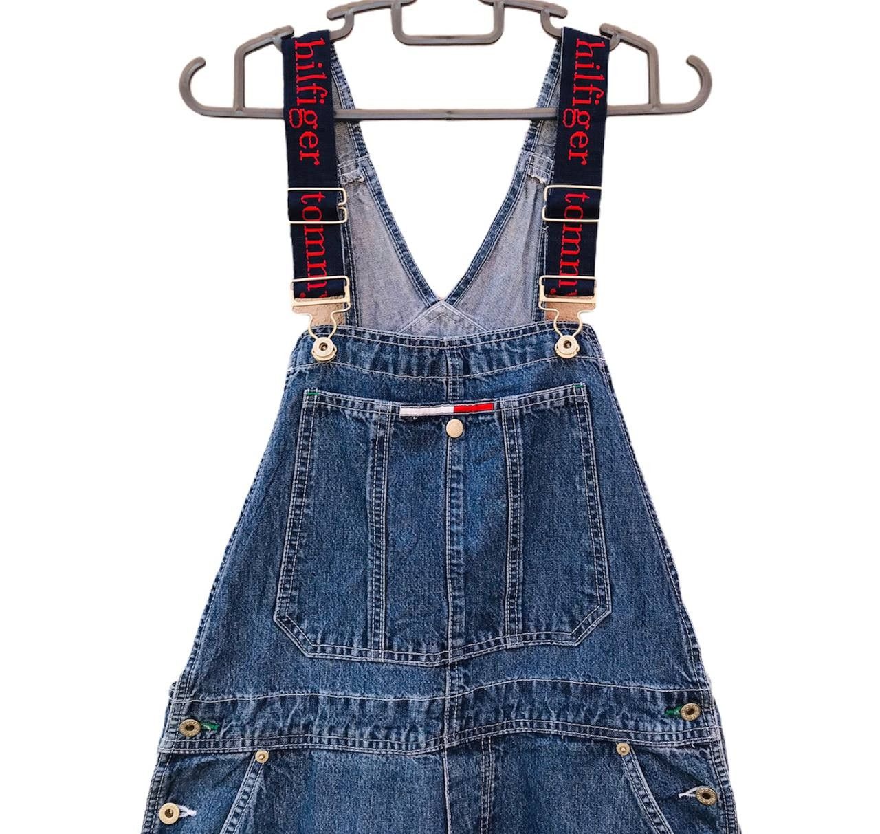 image of Back To 90's Vintage Tommy Hilfiger Overall Denim Holigan in Blue, Men's (Size 32)