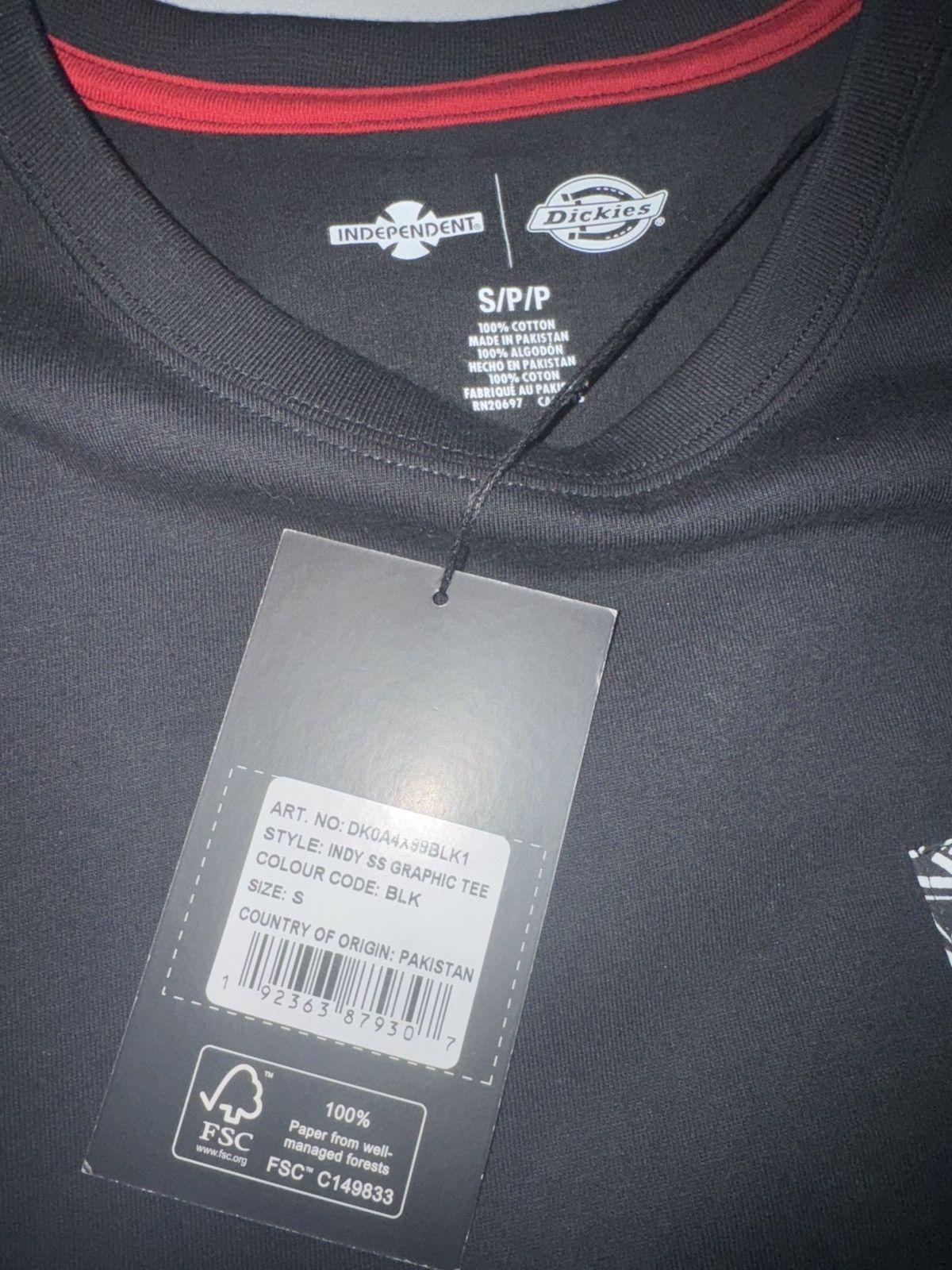Dickies × Independent Truck Co. Independent x Dickies Pocket T-Shirt Size US S / EU 44-46 / 1 - 3 Thumbnail