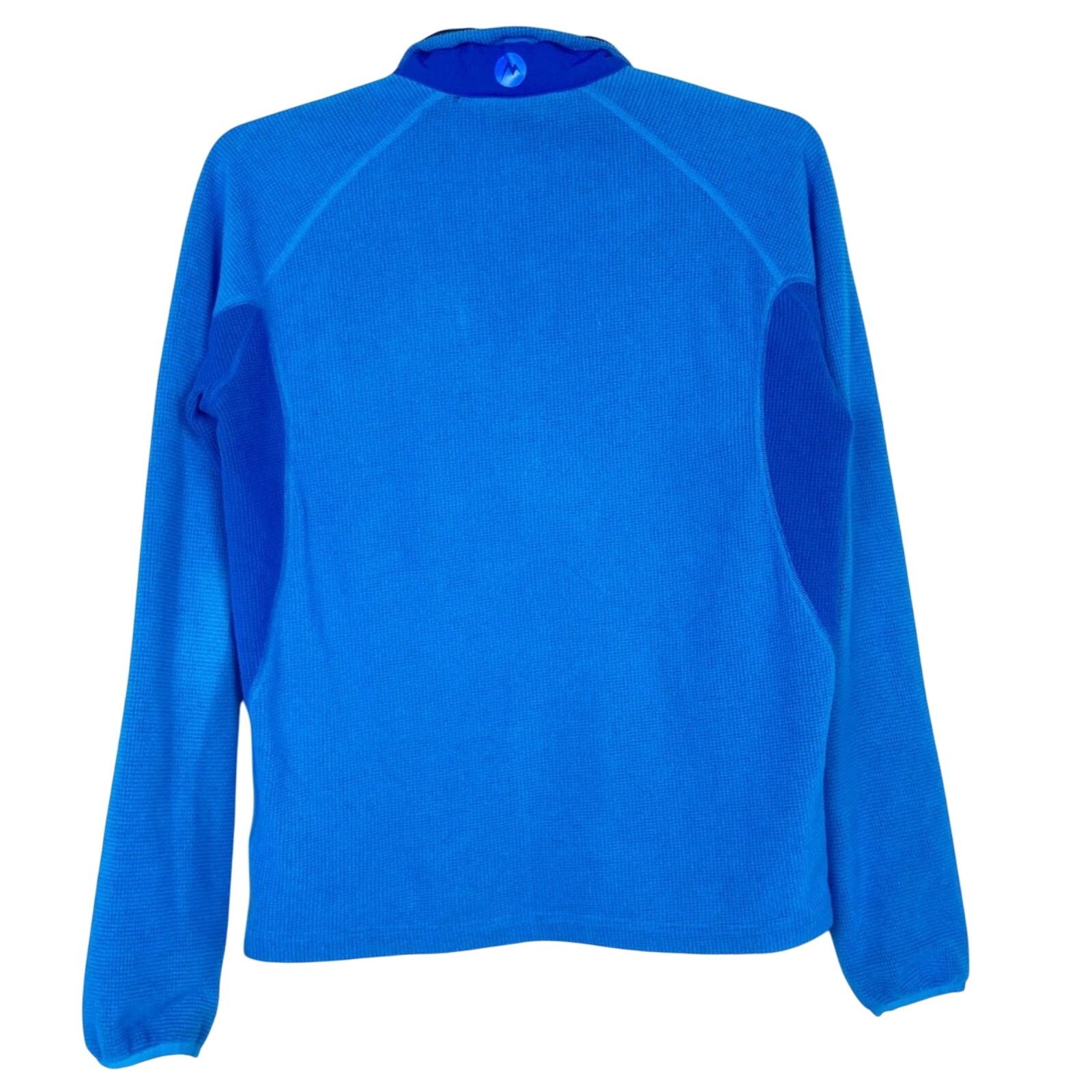 Marmot Marmot Blue Half Zip Pullover Sweater Sz M Size US M / EU 48-50 / 2 - 3 Thumbnail