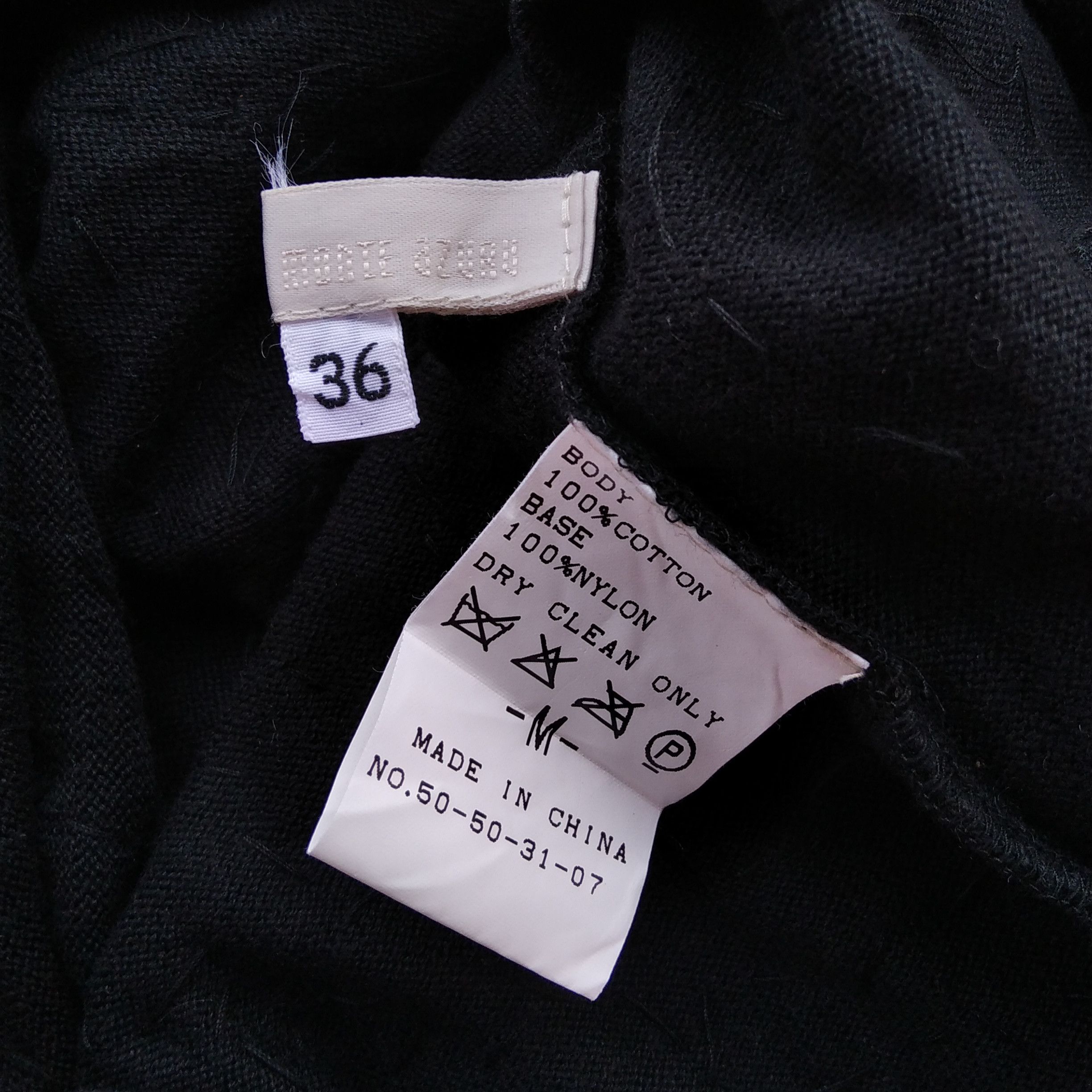 If Six Was Nine Vintage 00's MONTE AZURU Japanese Brand Mesh Tanktop Size US M / EU 48-50 / 2 - 5 Thumbnail
