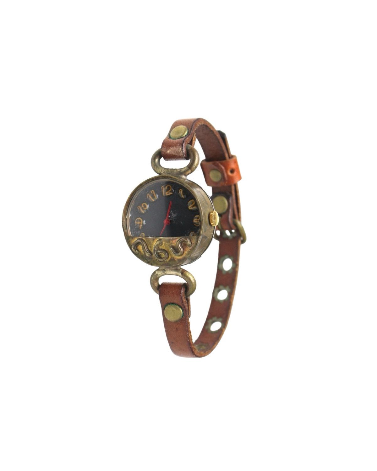 Japanese Brand × Vintage 2000S JAPANESE HANDCRAFTED STEAMPUNK BRASS CASE WATCH Size ONE SIZE - 1 Thumbnail