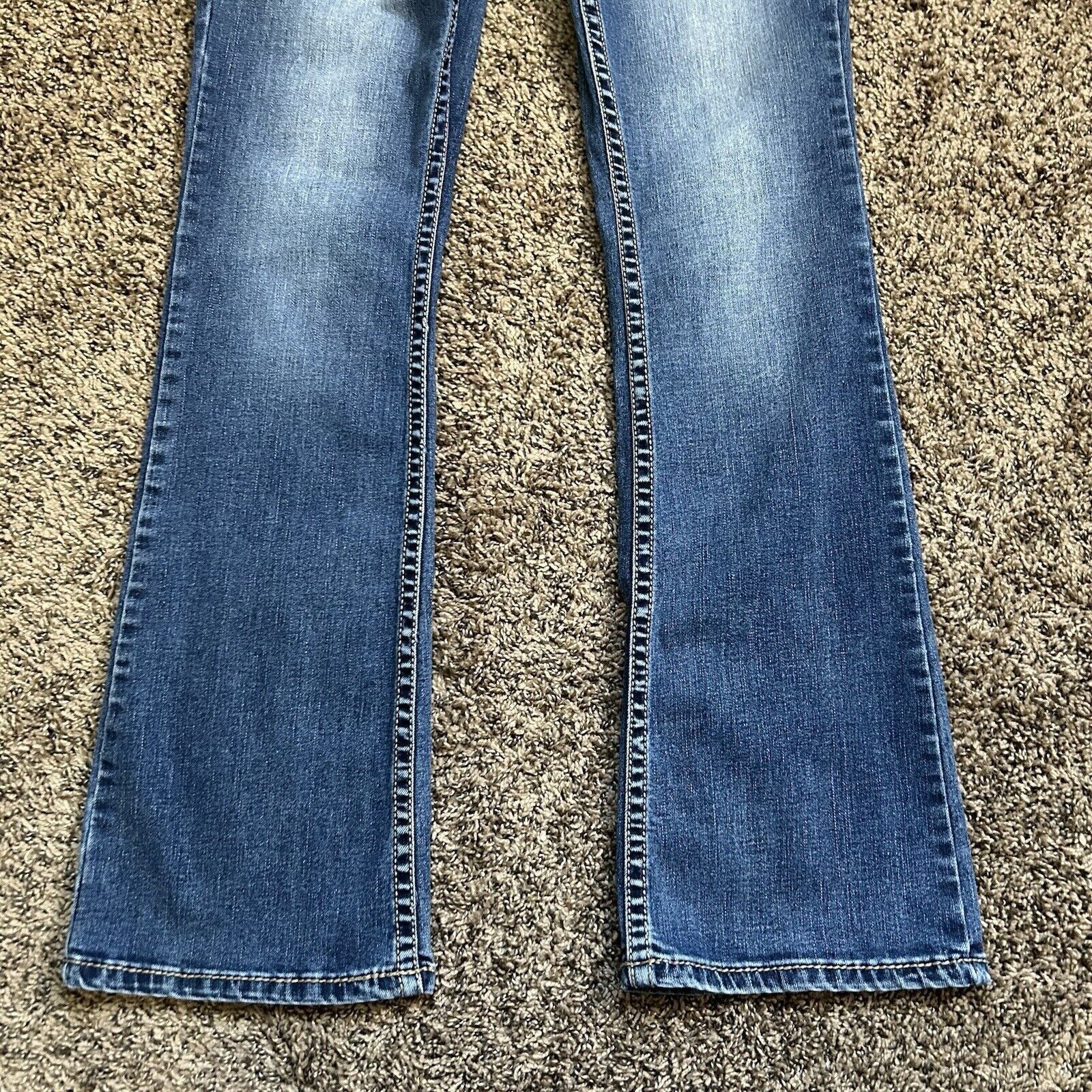 Other SHYANNE Women’s Scroll Dark Wash Bootcut Jeans Size 28 Reg Size 28" / US 6 / IT 42 - 3 Thumbnail