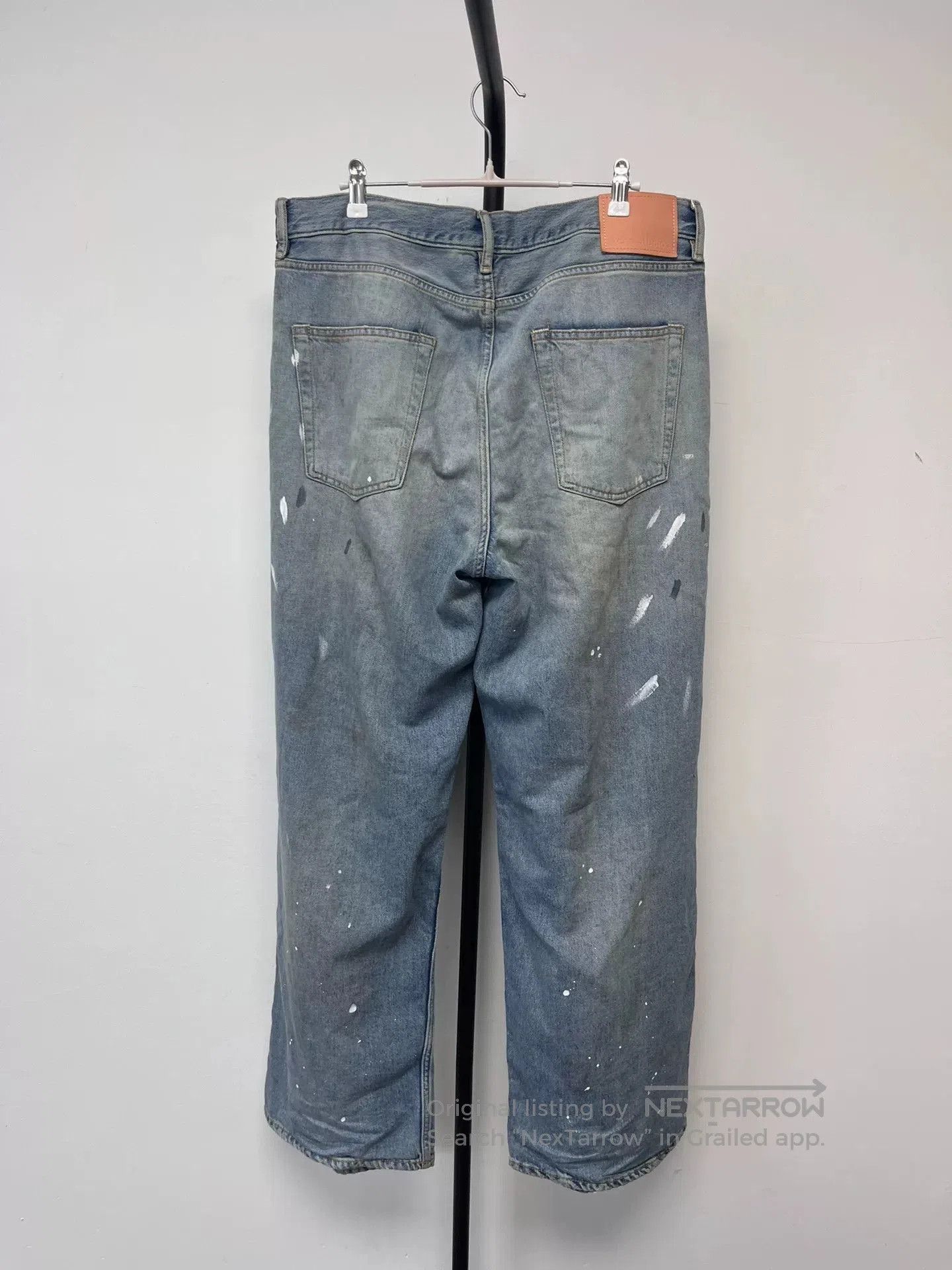 Acne Studios acne studios baggy low-rise wide-leg jeans. Size US 44 / EU 60 - 2 Thumbnail