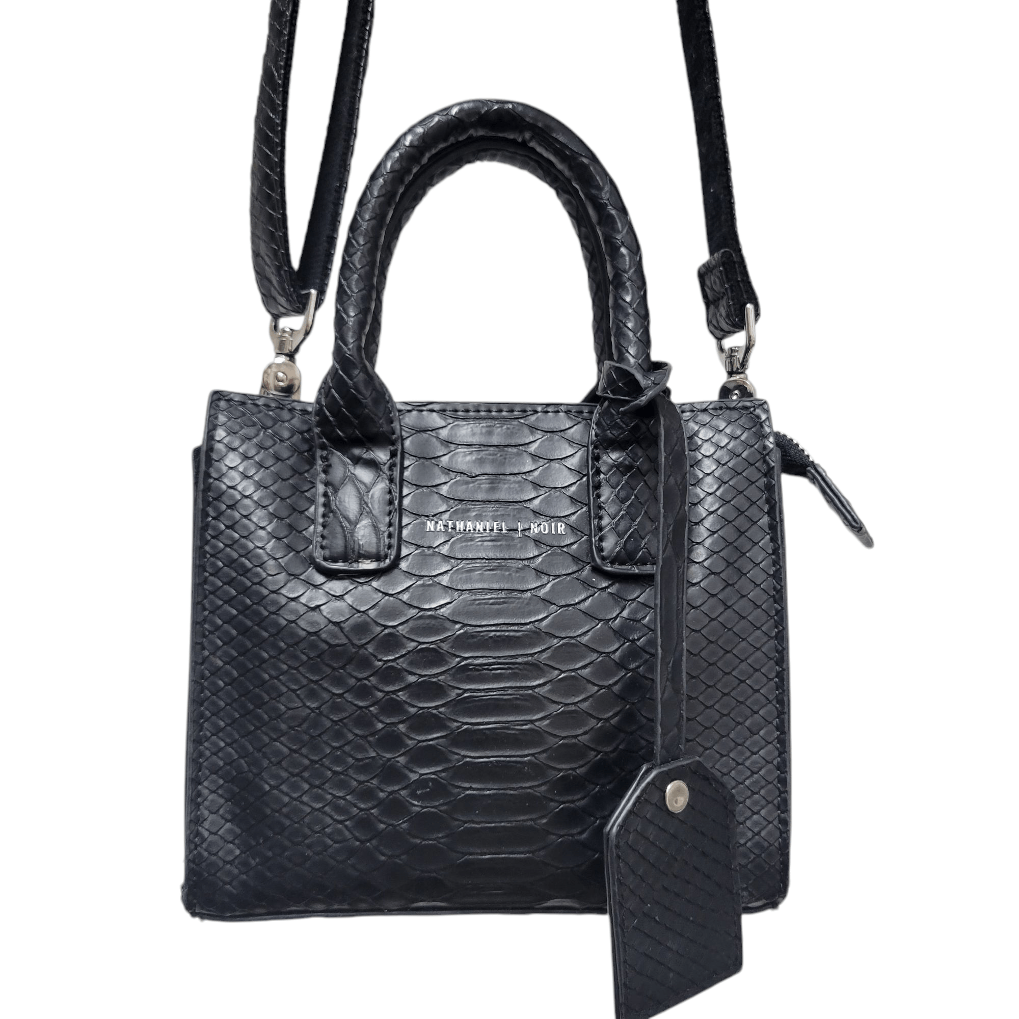 Nathaniel Noir Mini Crossbody Bag Excellent Condition in Black, Women's