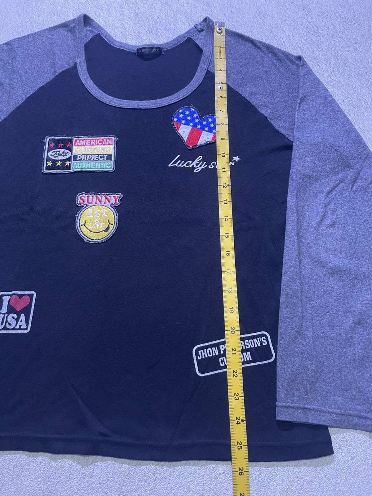 Japanese Brand Y2K KORNFLAKE long sleeve tshirt Size US M / EU 48-50 / 2 - 8 Thumbnail