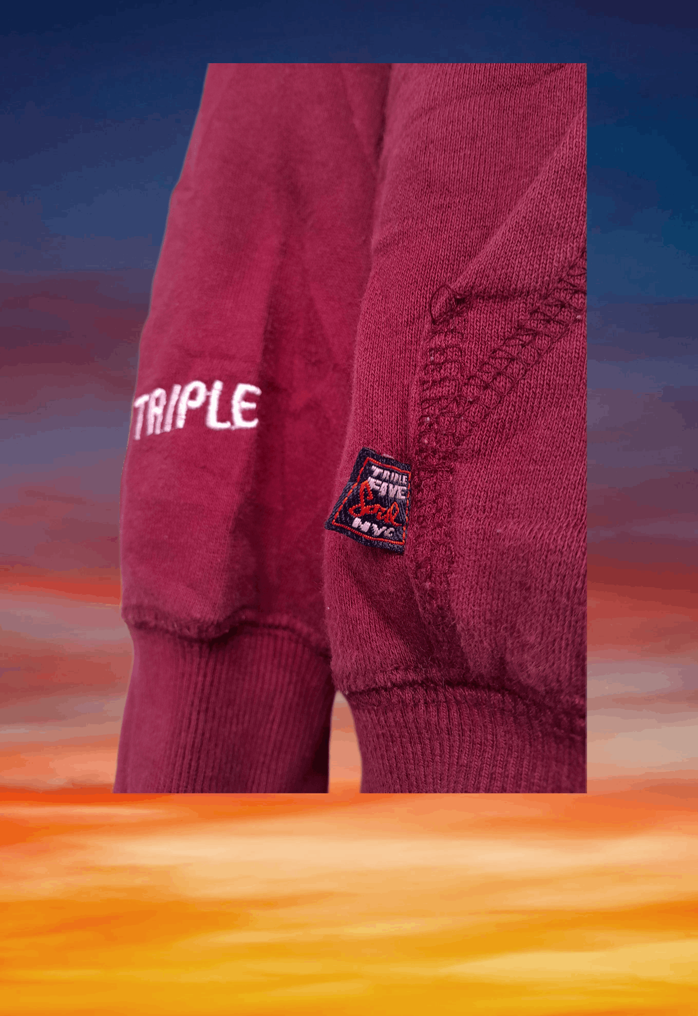 Triple 5 Soul × Vintage Y2K streetwear Triple five soul NYC hoodies raptees style Size US L / EU 52-54 / 3 - 11 Thumbnail