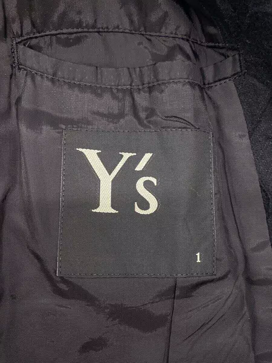 Y's × Yohji Yamamoto Wool Gabardine Wrinkle Wool Coat Size US S / EU 44-46 / 1 - 5 Thumbnail