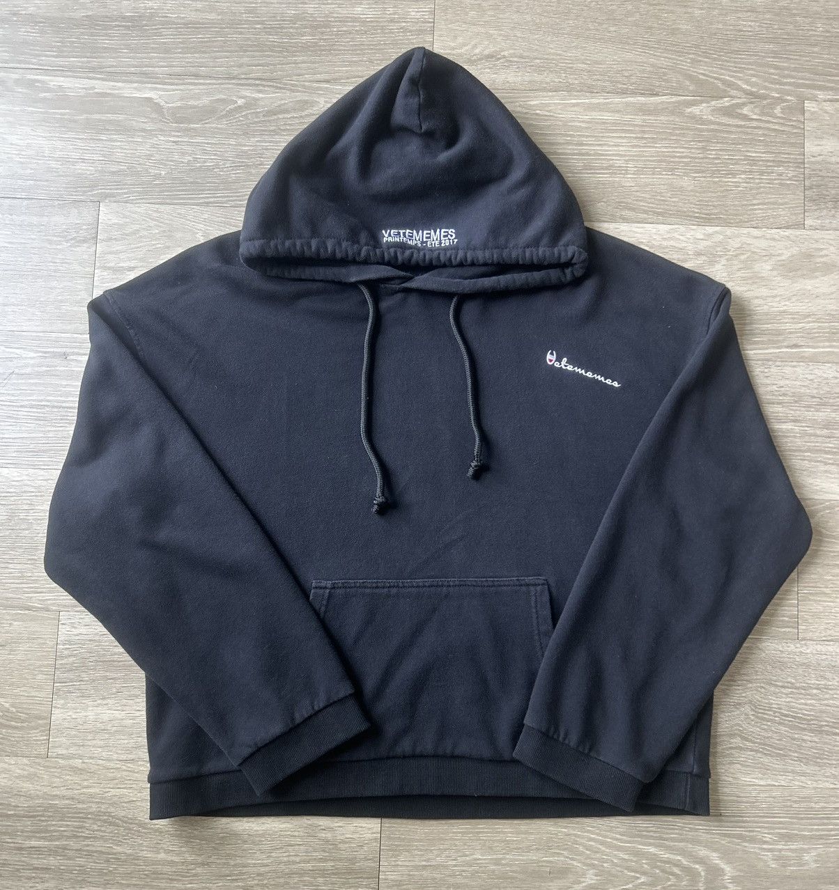 Vetememes × Vetements Doubled-Sided Hoodie | Grailed 