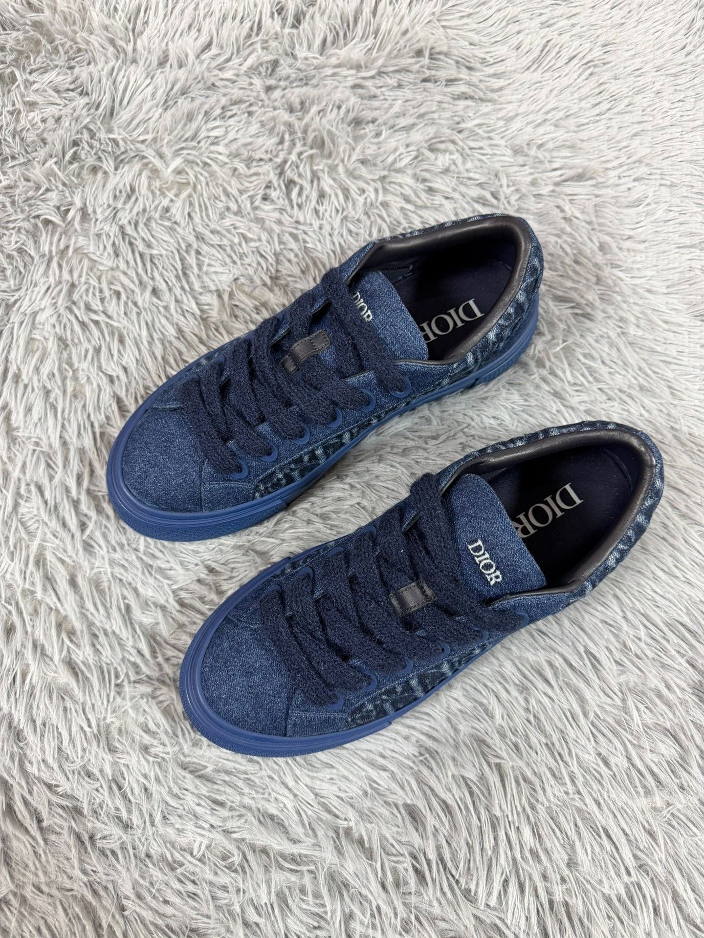 Dior Dior Denim Lowtop Sneakers 33 Men Size US 5 / EU 37 - 1 Thumbnail