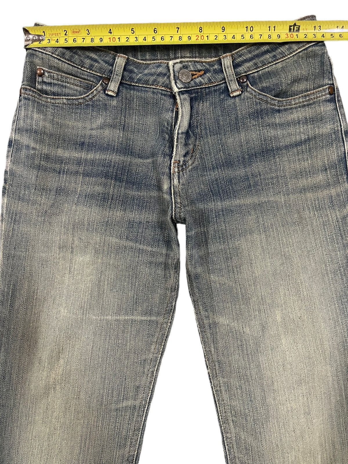 If Six Was Nine Vintage Japanese Brand Blue Wash Style Flare Jeans Size 26" / US 2 / IT 38 - 9 Thumbnail