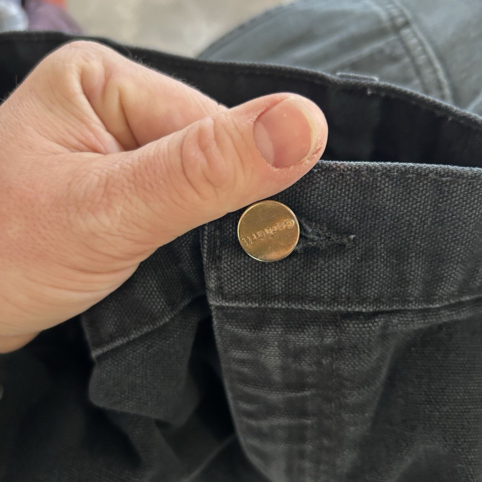 Carhartt Vintage Carhartt DoubleKnee Carpenter Pants “Black” B01 Size US 36 / EU 52 - 12 Thumbnail